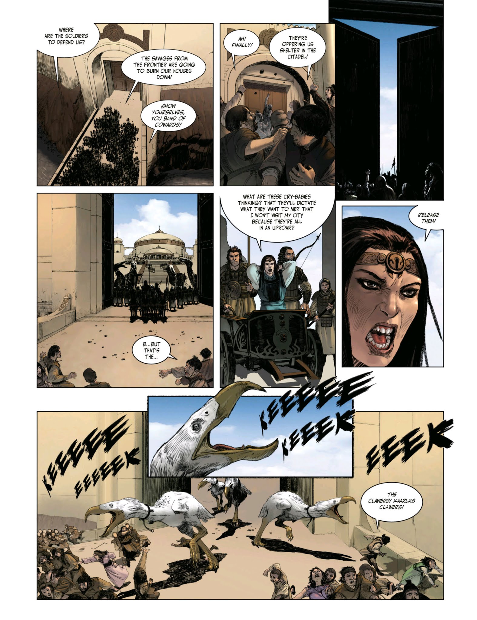 Read online Throne of Ice comic -  Issue #3 - 41