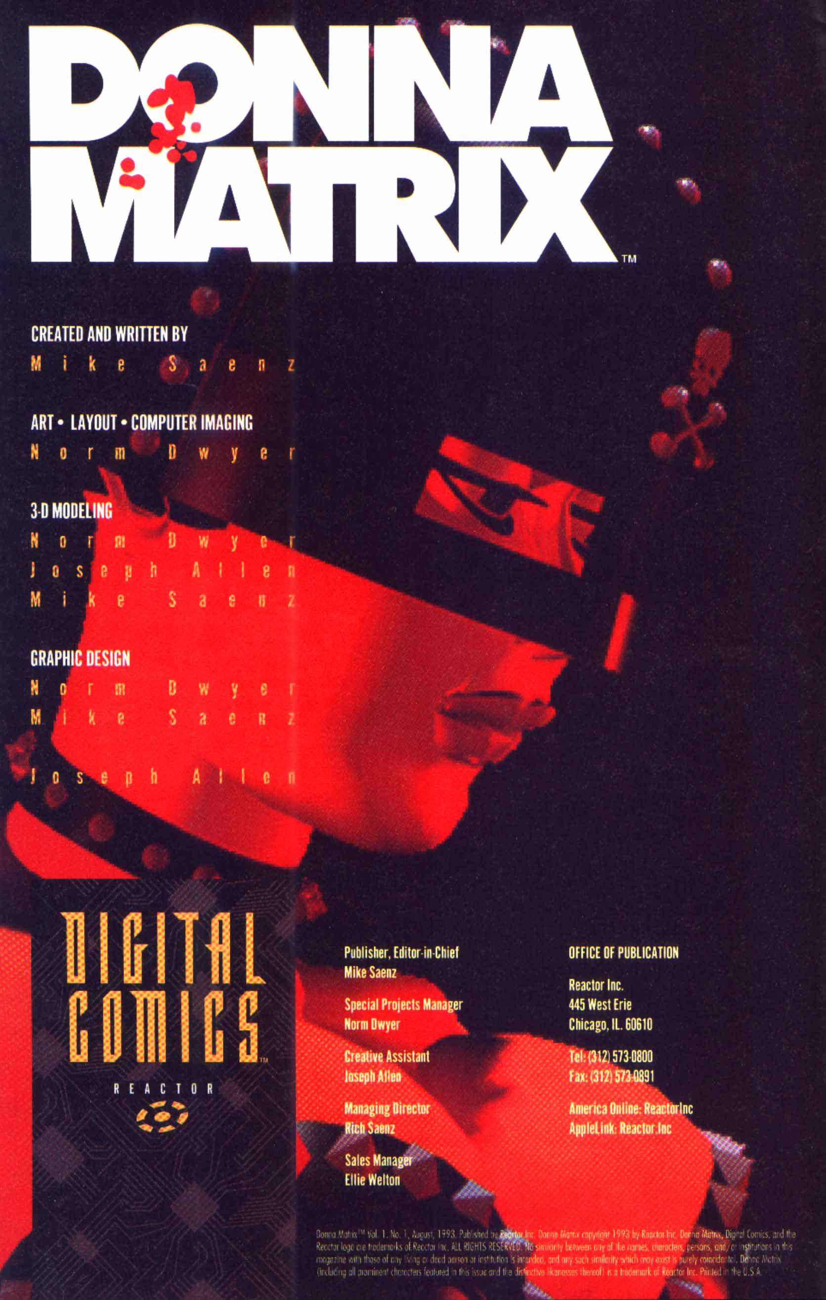 Read online Donna Matrix comic -  Issue # Full - 3