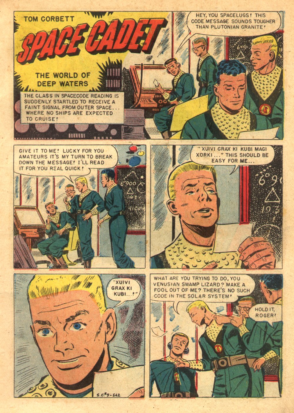 Read online Tom Corbett, Space Cadet comic -  Issue #9 - 3
