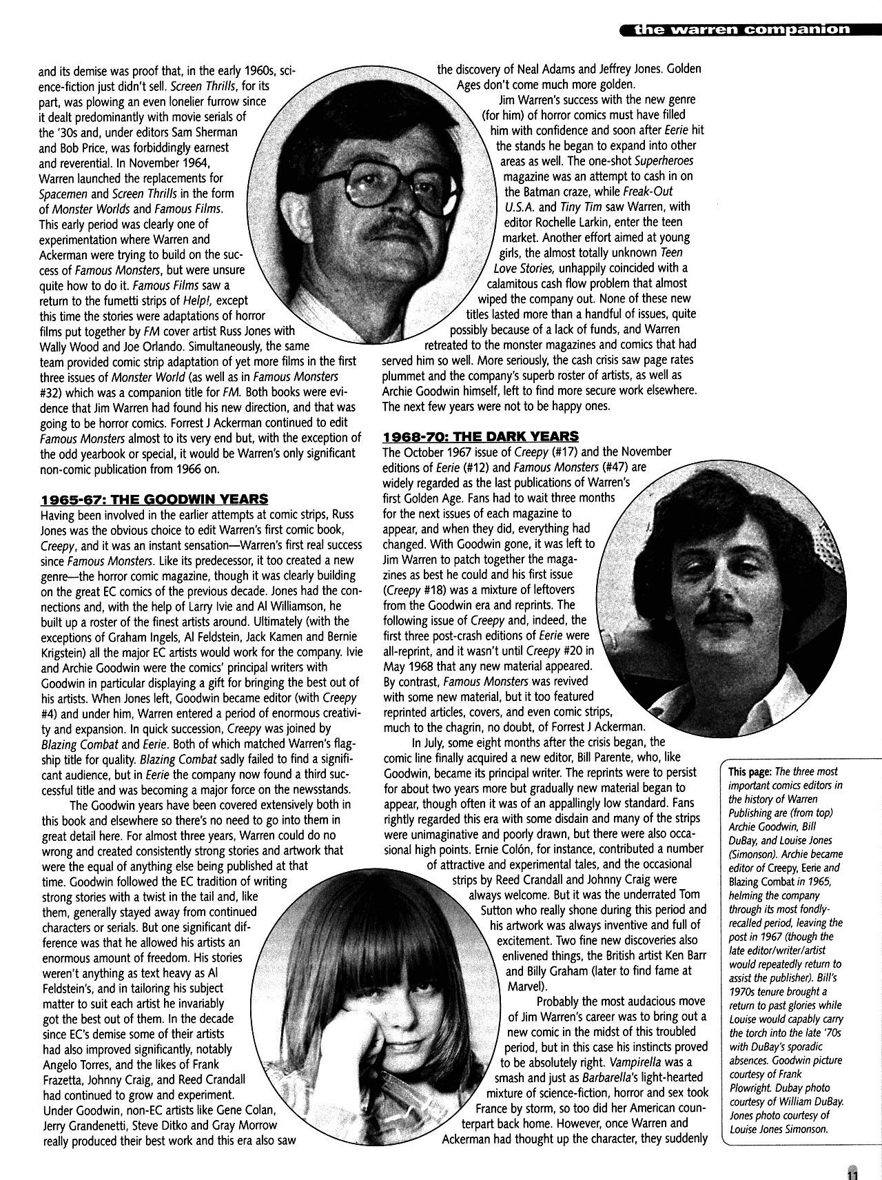 Read online Warren Companion comic -  Issue # TPB (Part 1) - 11