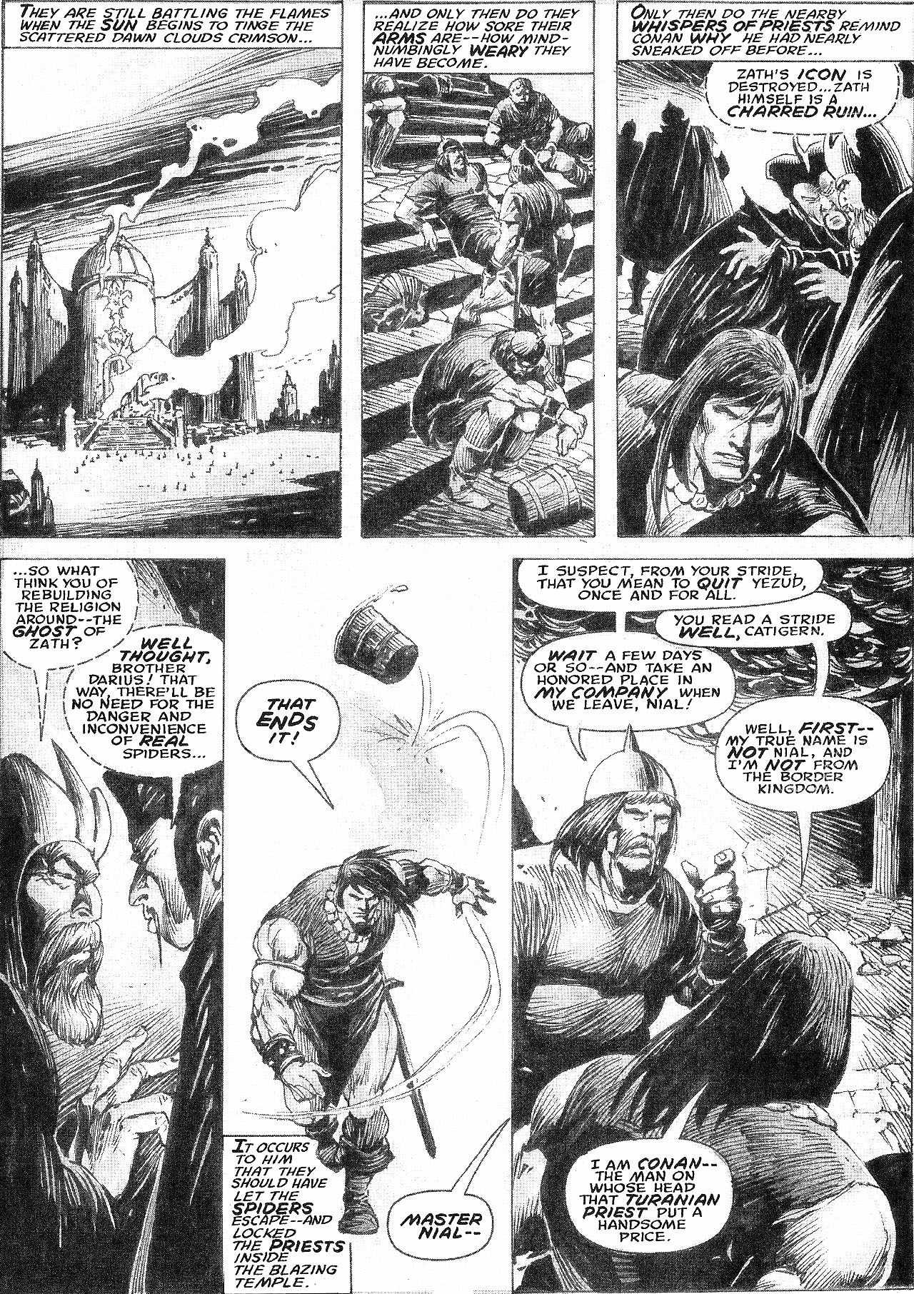 Read online The Savage Sword Of Conan comic -  Issue #210 - 43