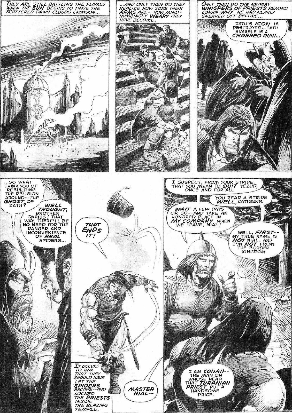 The Savage Sword Of Conan issue 210 - Page 43