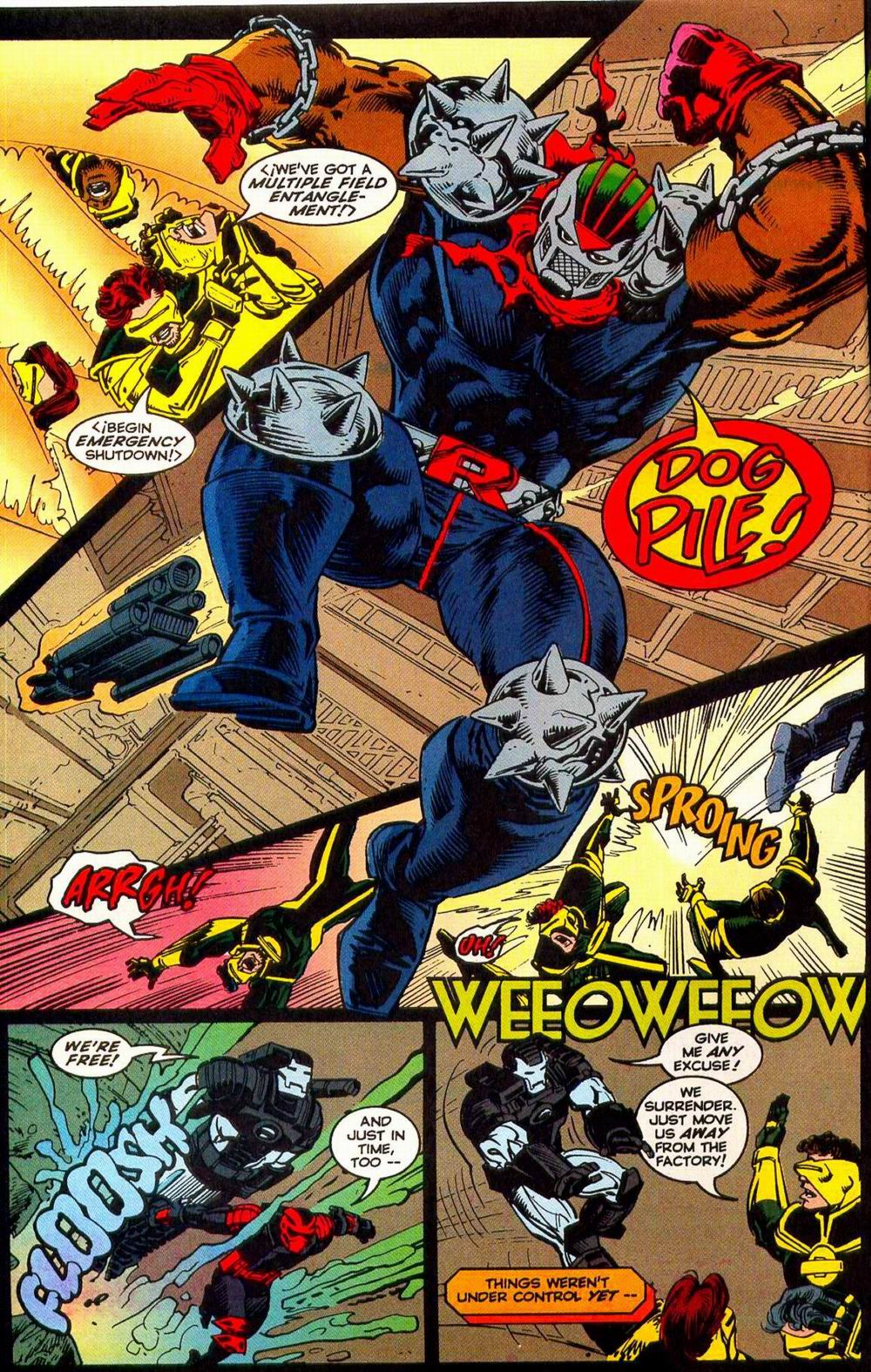 Read online Night Thrasher comic -  Issue #17 - 18