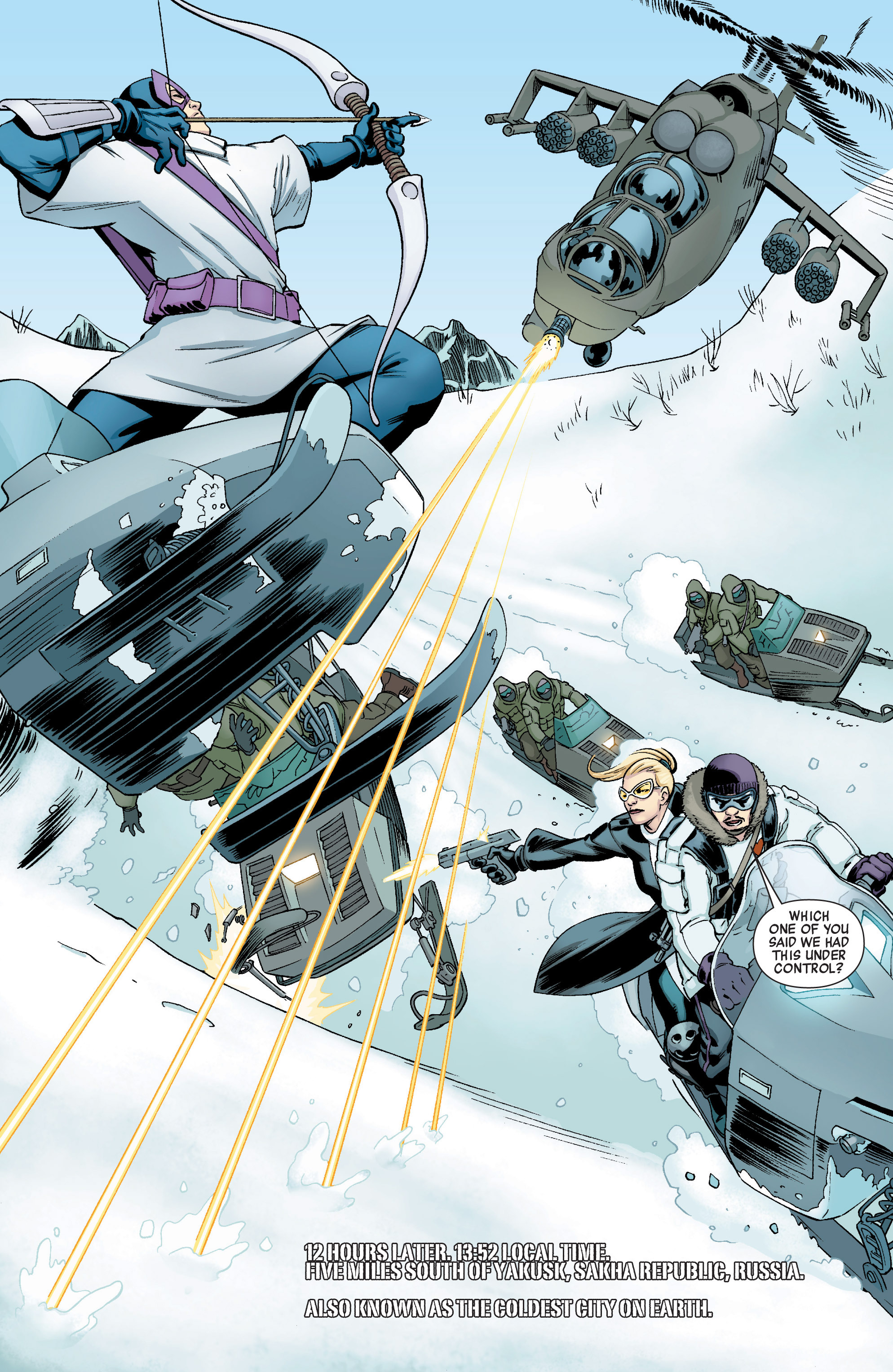Read online Widowmaker comic -  Issue #1 - 11