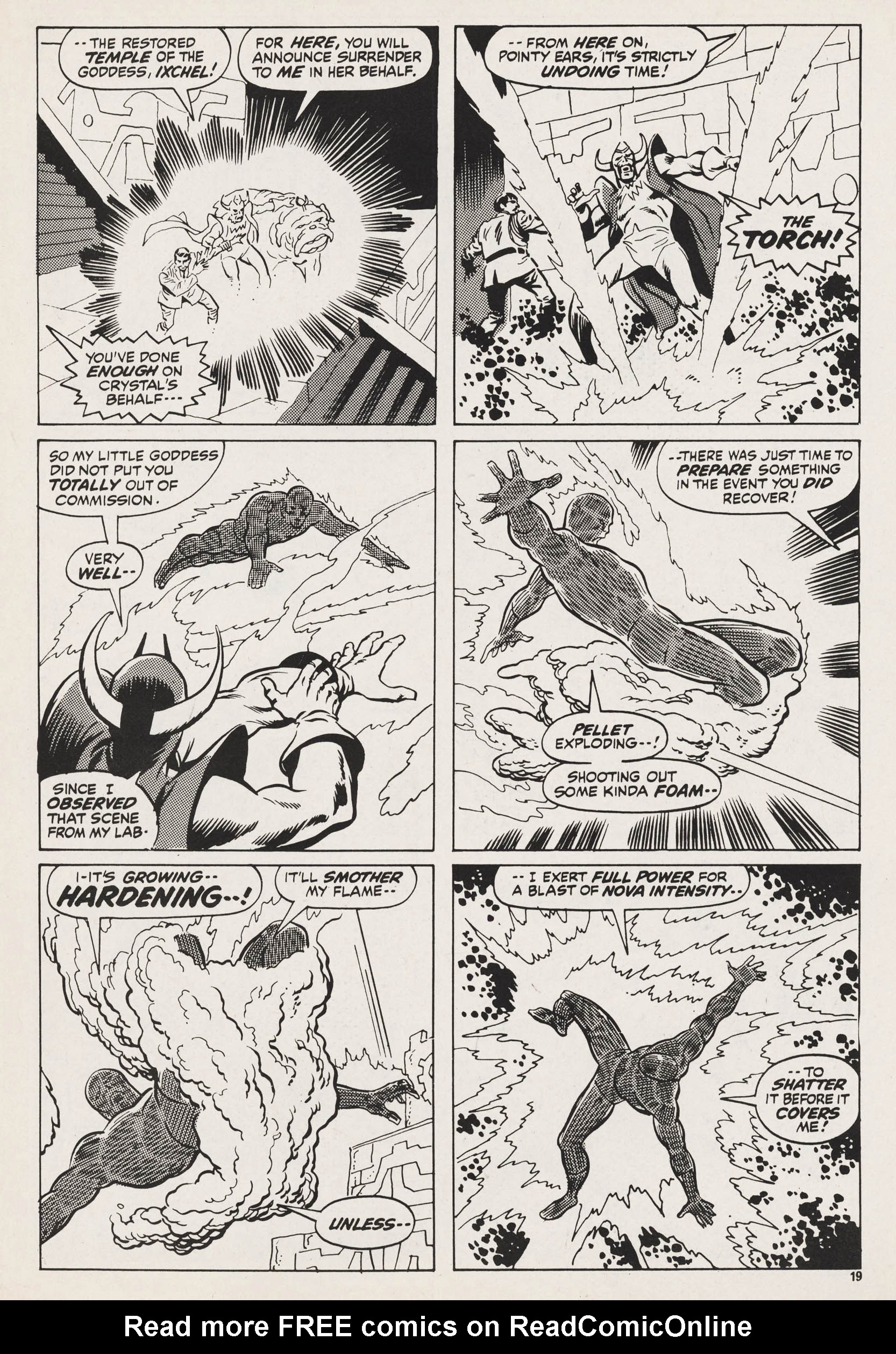 Read online Captain Britain (1976) comic -  Issue #18 - 18