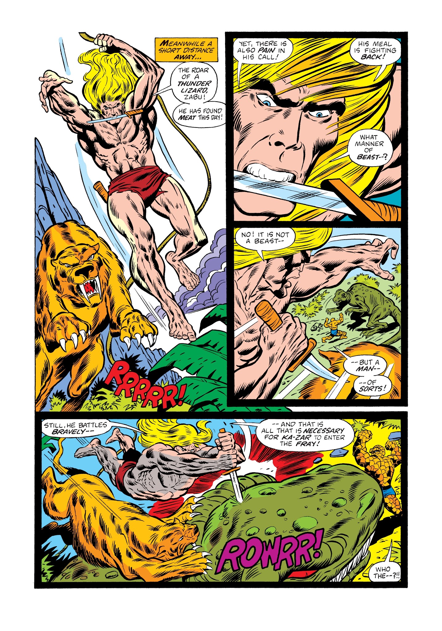 Read online Marvel Masterworks: Marvel Two-In-One comic -  Issue # TPB 2 - 110