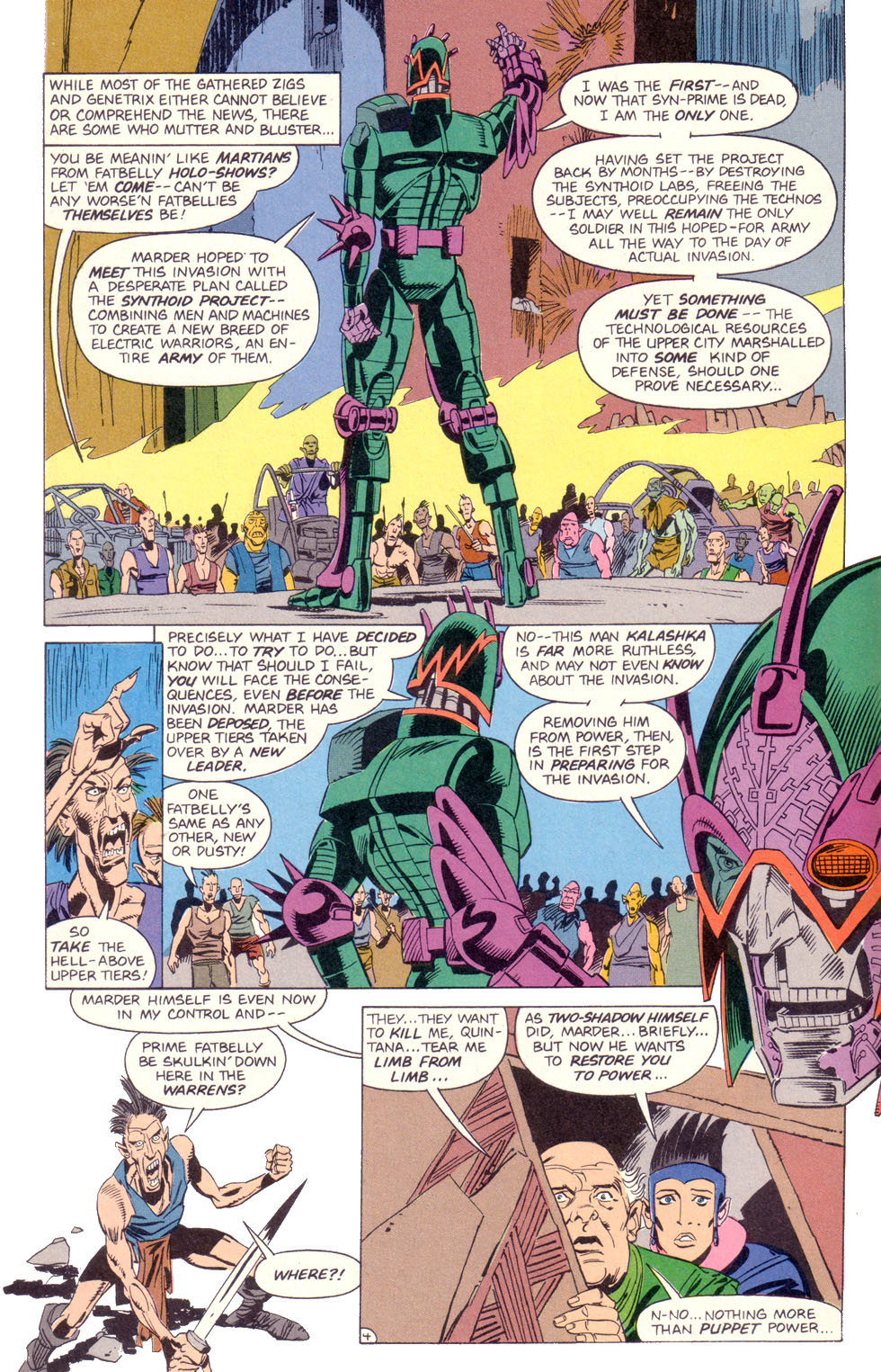 Read online Electric Warrior comic -  Issue #14 - 6