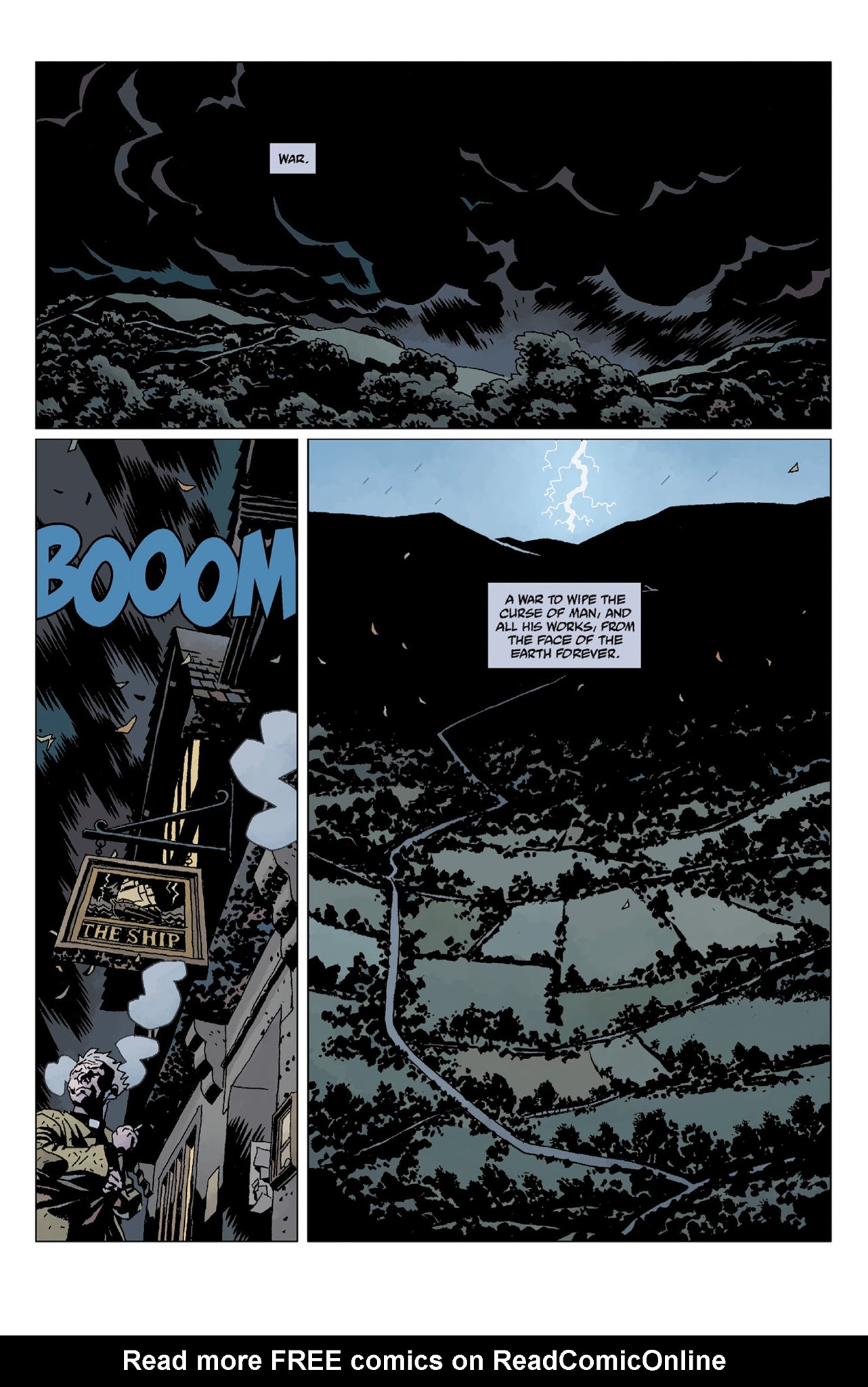 Read online Hellboy: The Storm And The Fury comic -  Issue # TPB - 31