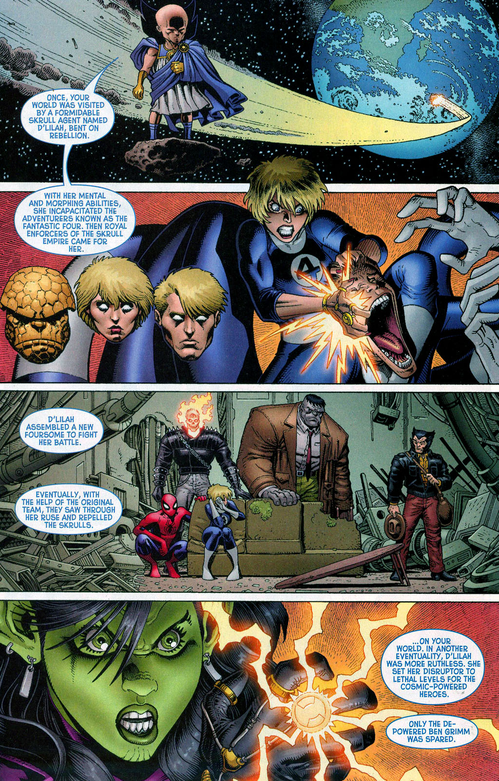 Read online Hero Initiative: Mike Wieringo Book: What if THIS Was the Fantastic Four? comic -  Issue # Full - 6