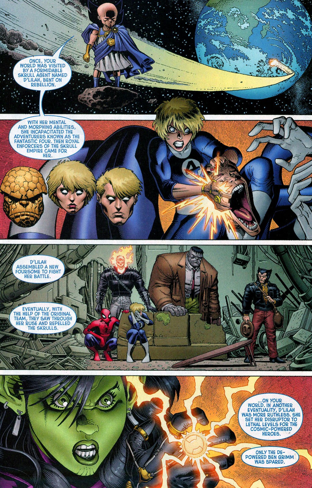 Hero Initiative: Mike Wieringo Book: What if THIS Was the Fantastic Four? issue Full - Page 6