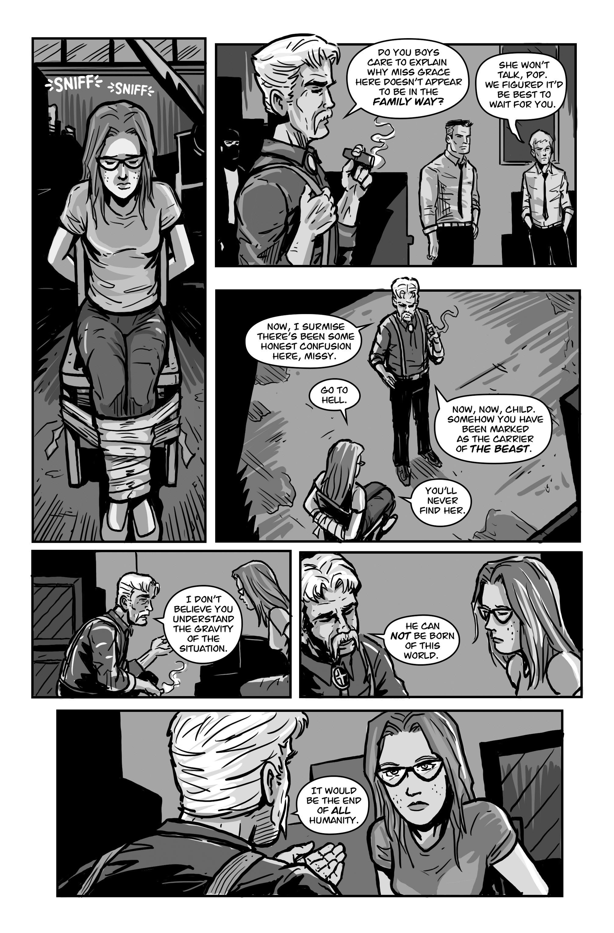 Read online The God Child comic -  Issue #3 - 24