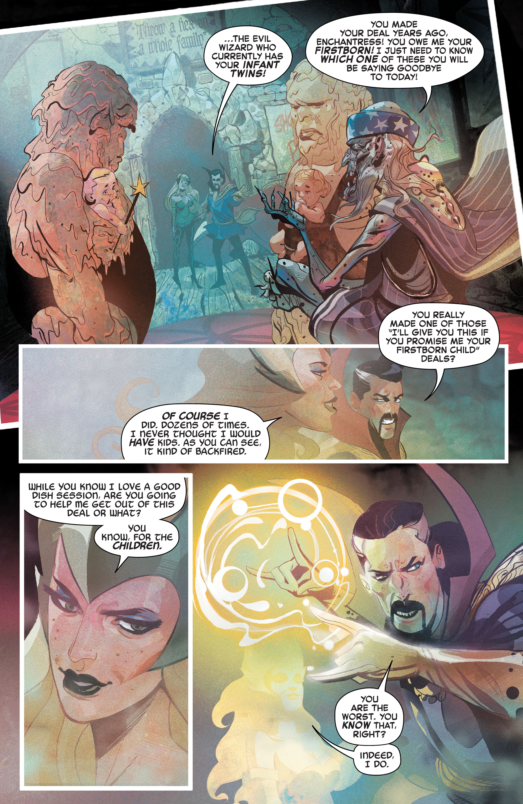 Read online Death of Doctor Strange: One-Shots comic -  Issue # Strange Academy Presents - 4