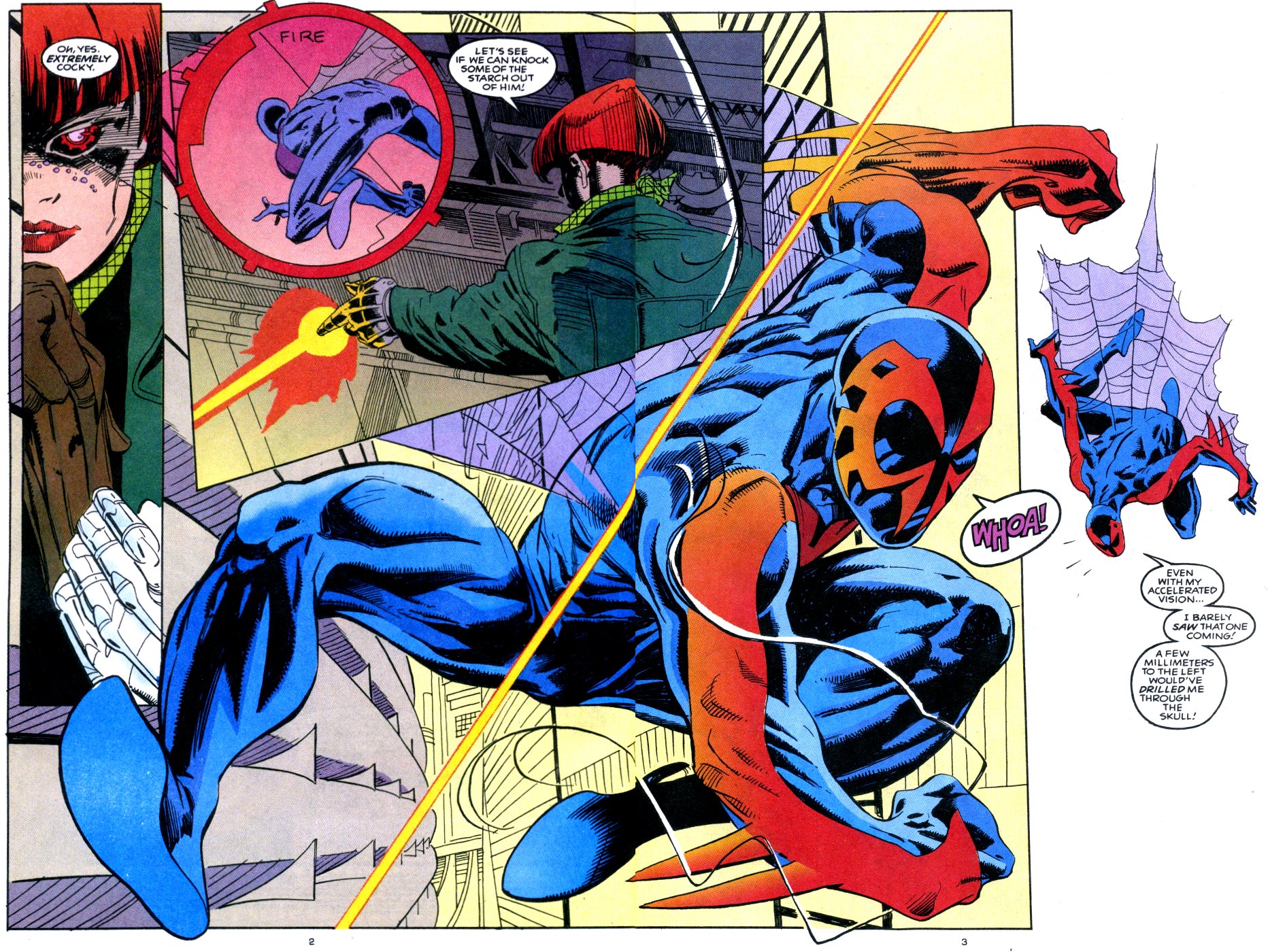 Read online Spider-Man 2099 (1992) comic -  Issue #23 - 3