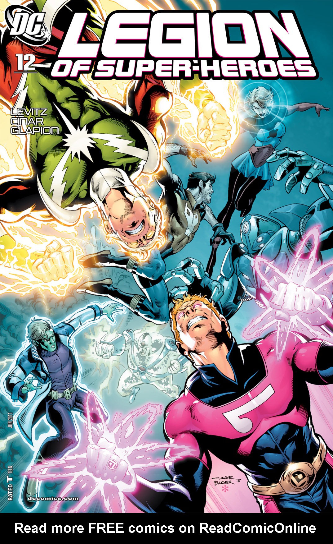 Read online Legion of Super-Heroes (2010) comic -  Issue #12 - 1