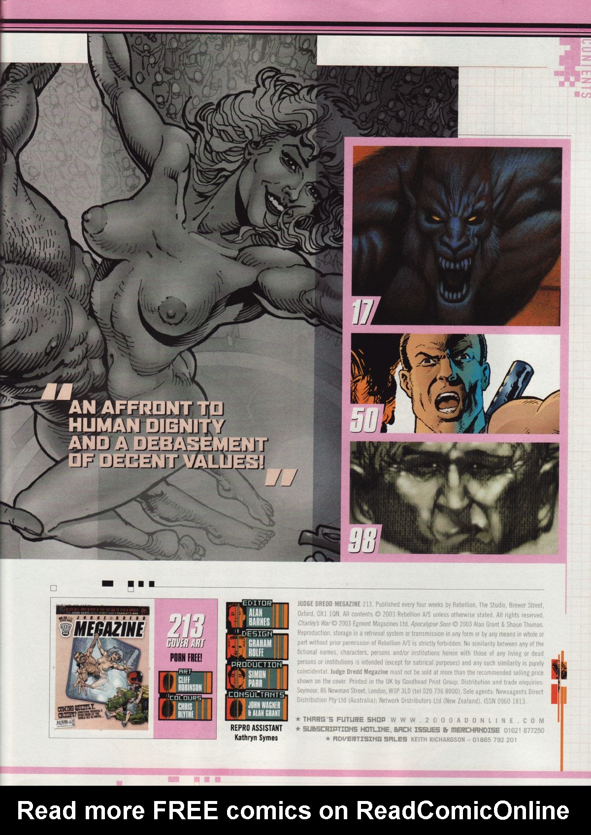 Read online Judge Dredd Megazine (Vol. 5) comic -  Issue #213 - 3