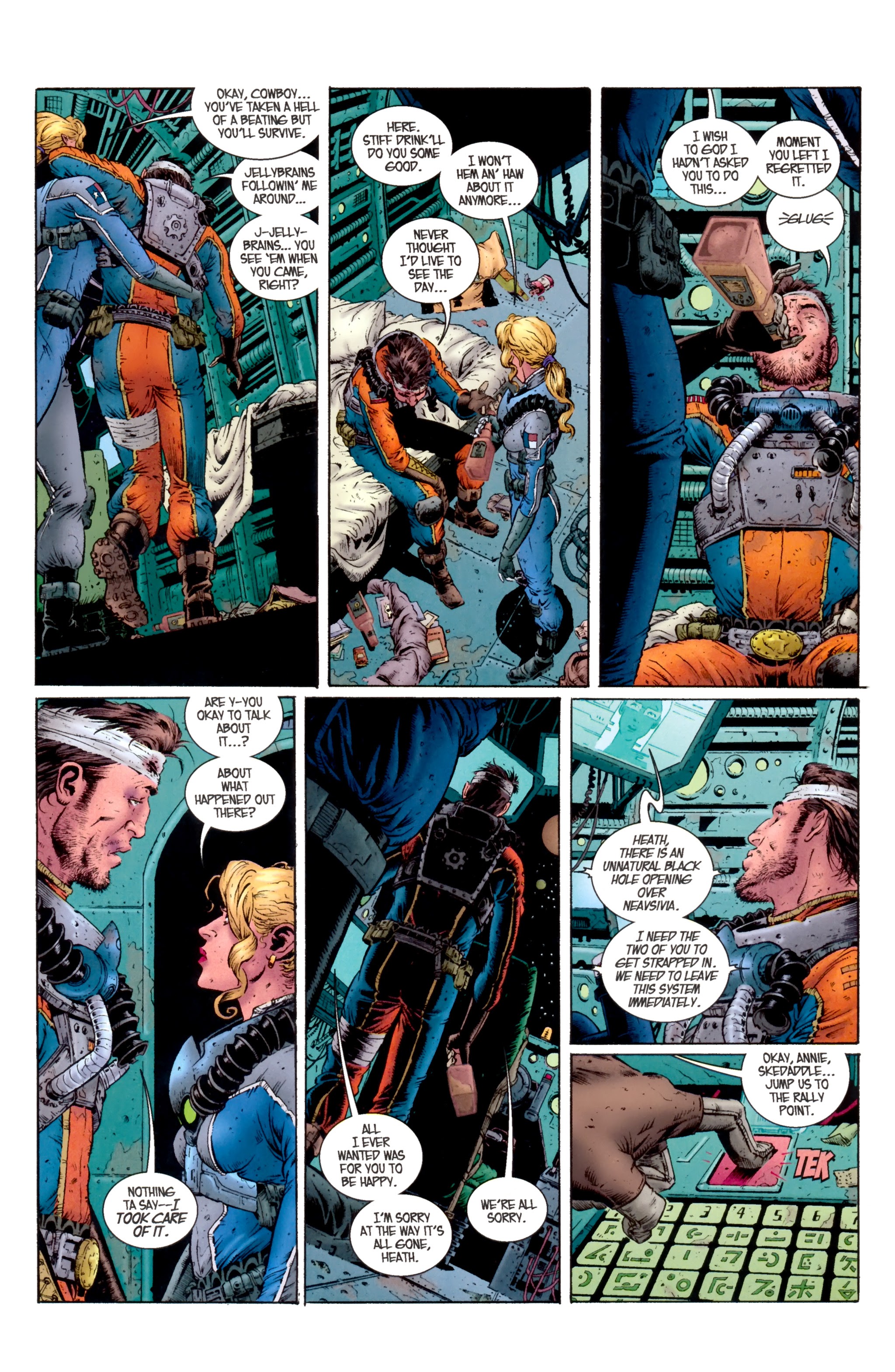 Read online Fear Agent comic -  Issue #21 - 8