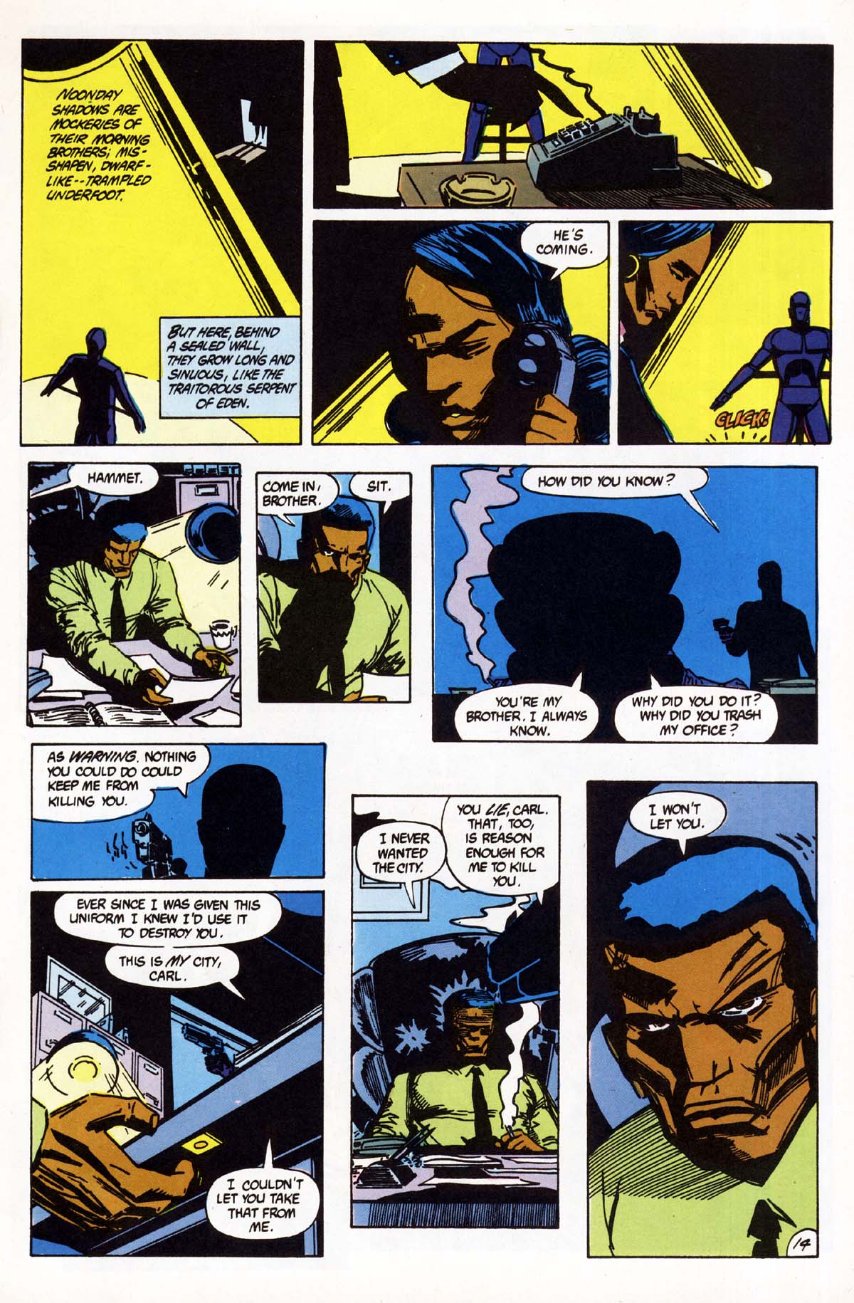 Read online Vigilante (1983) comic -  Issue #14 - 15