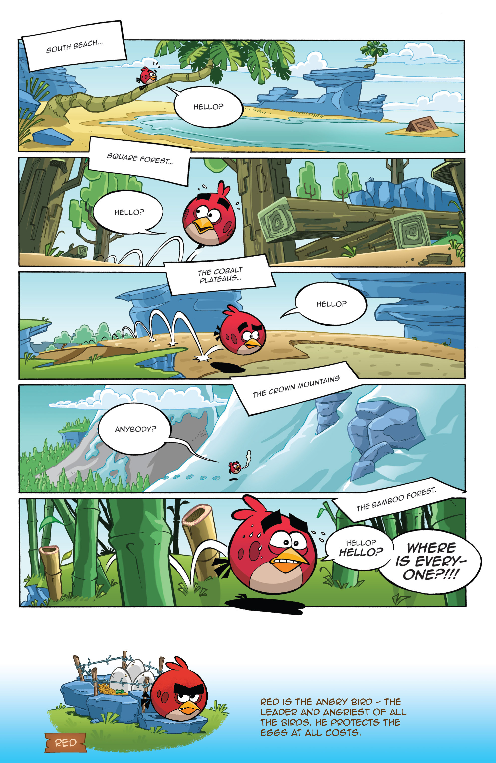 Read online Angry Birds Comics (2016) comic -  Issue #1 - 6