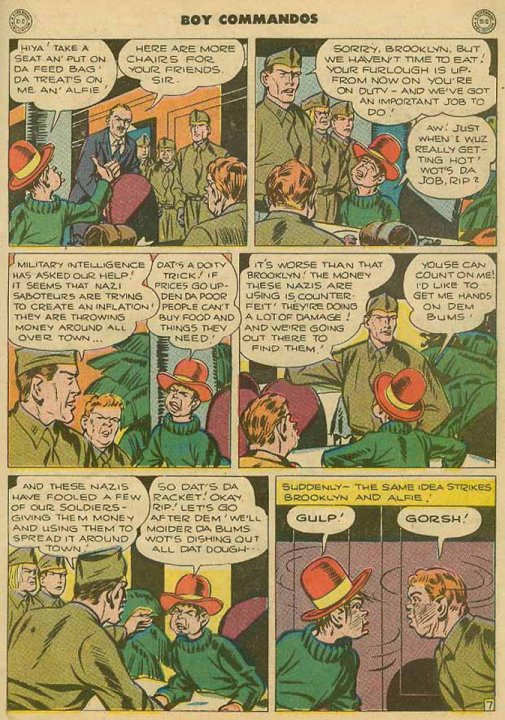 Read online Boy Commandos comic -  Issue #10 - 21