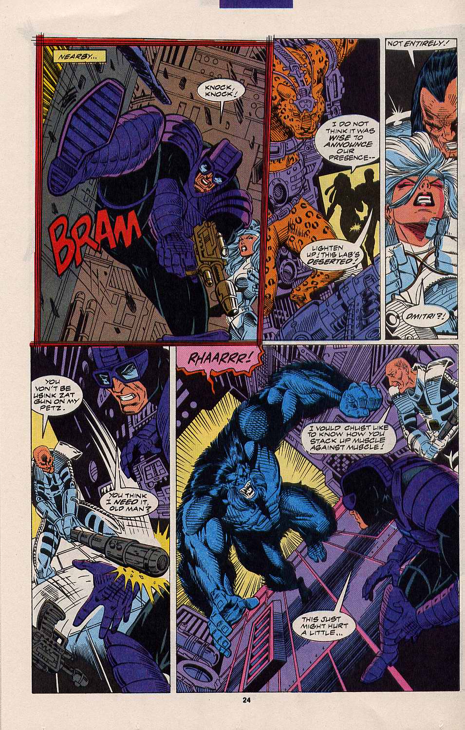 Read online Silver Sable and the Wild Pack comic -  Issue #8 - 19