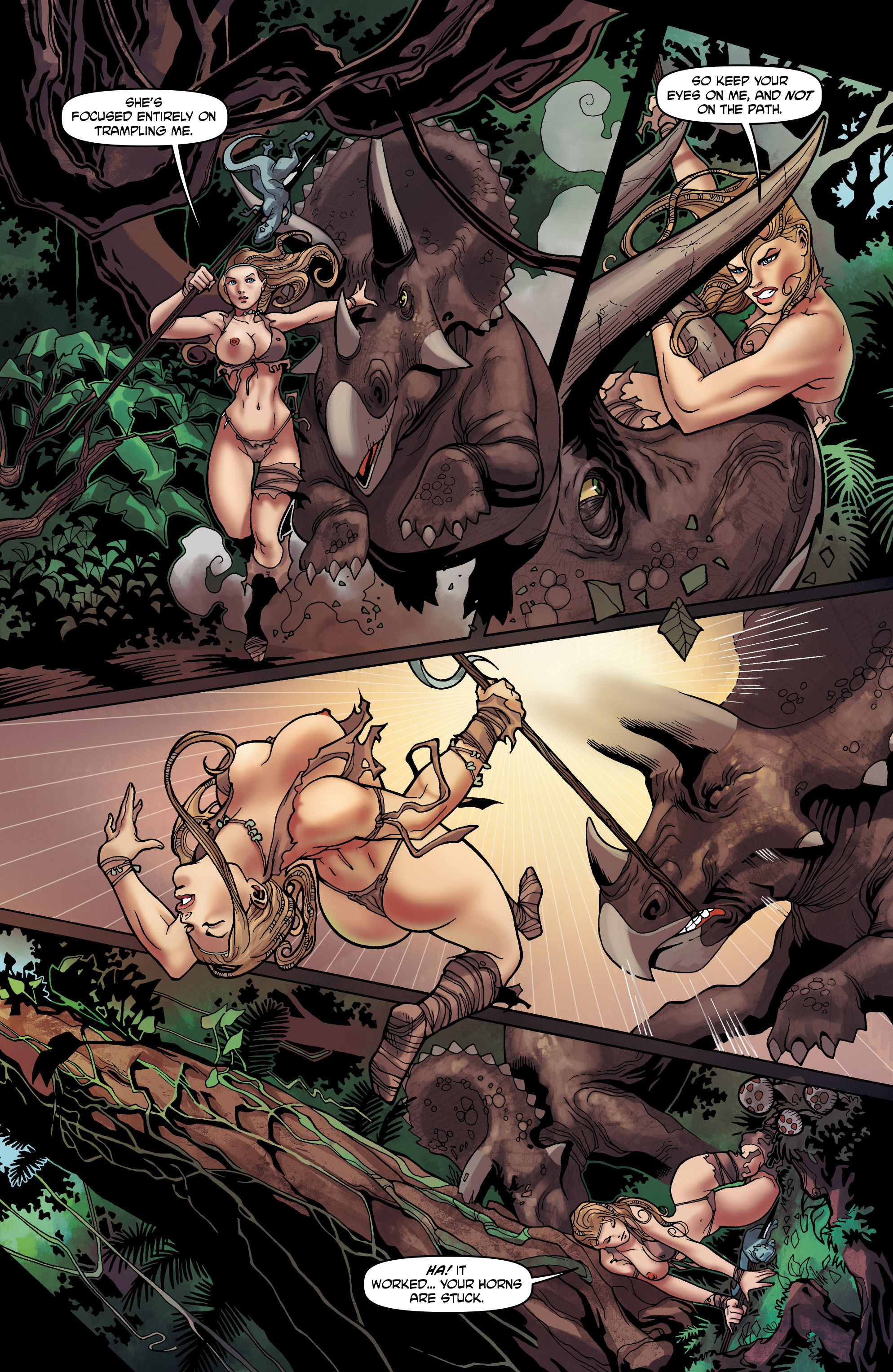 Read online Jungle Fantasy: Ivory comic -  Issue #1 - 27