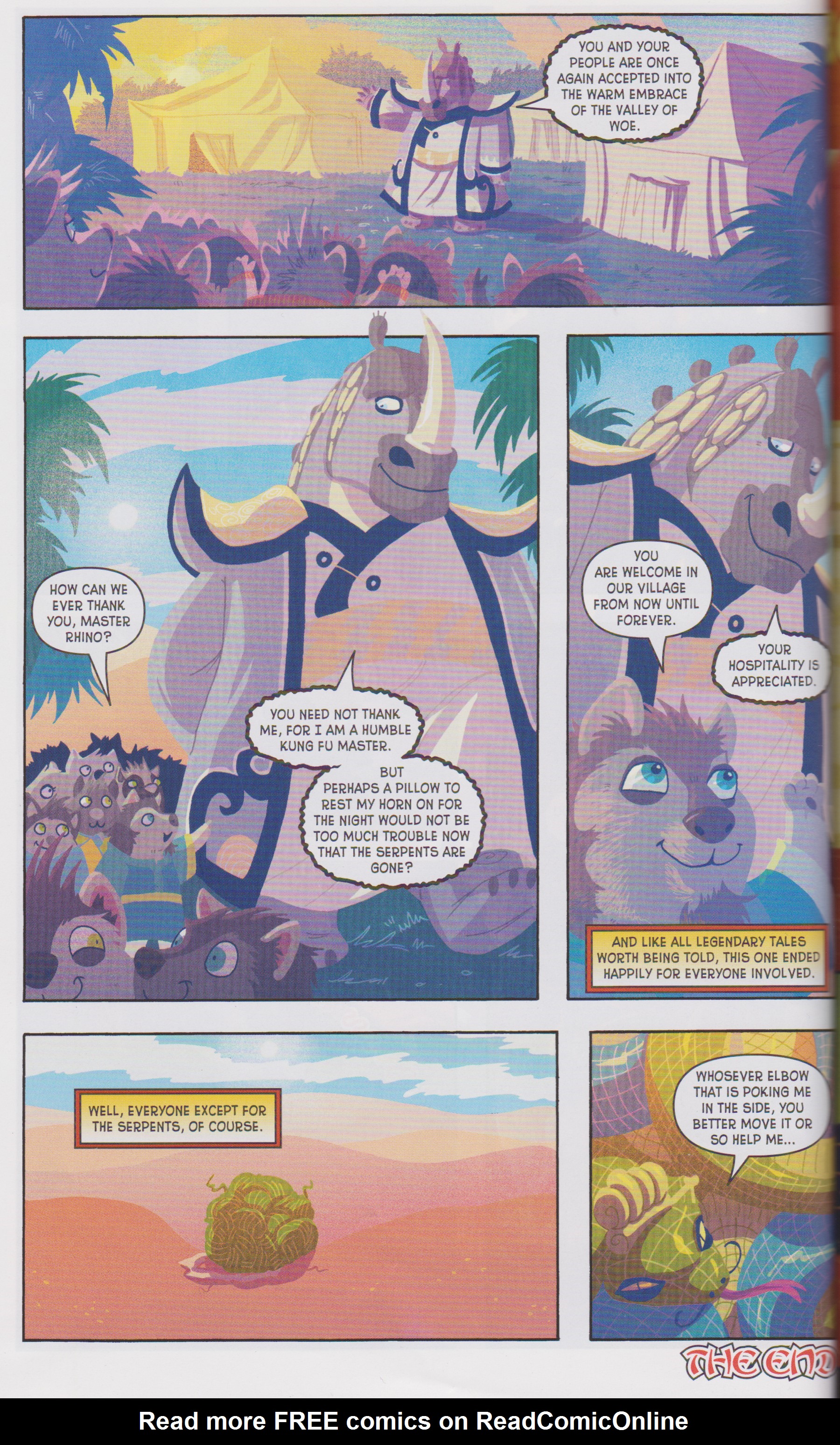 Read online Kung Fu Panda Everyone is Kung Fu Fighting comic -  Issue # TPB (Part 2) - 28