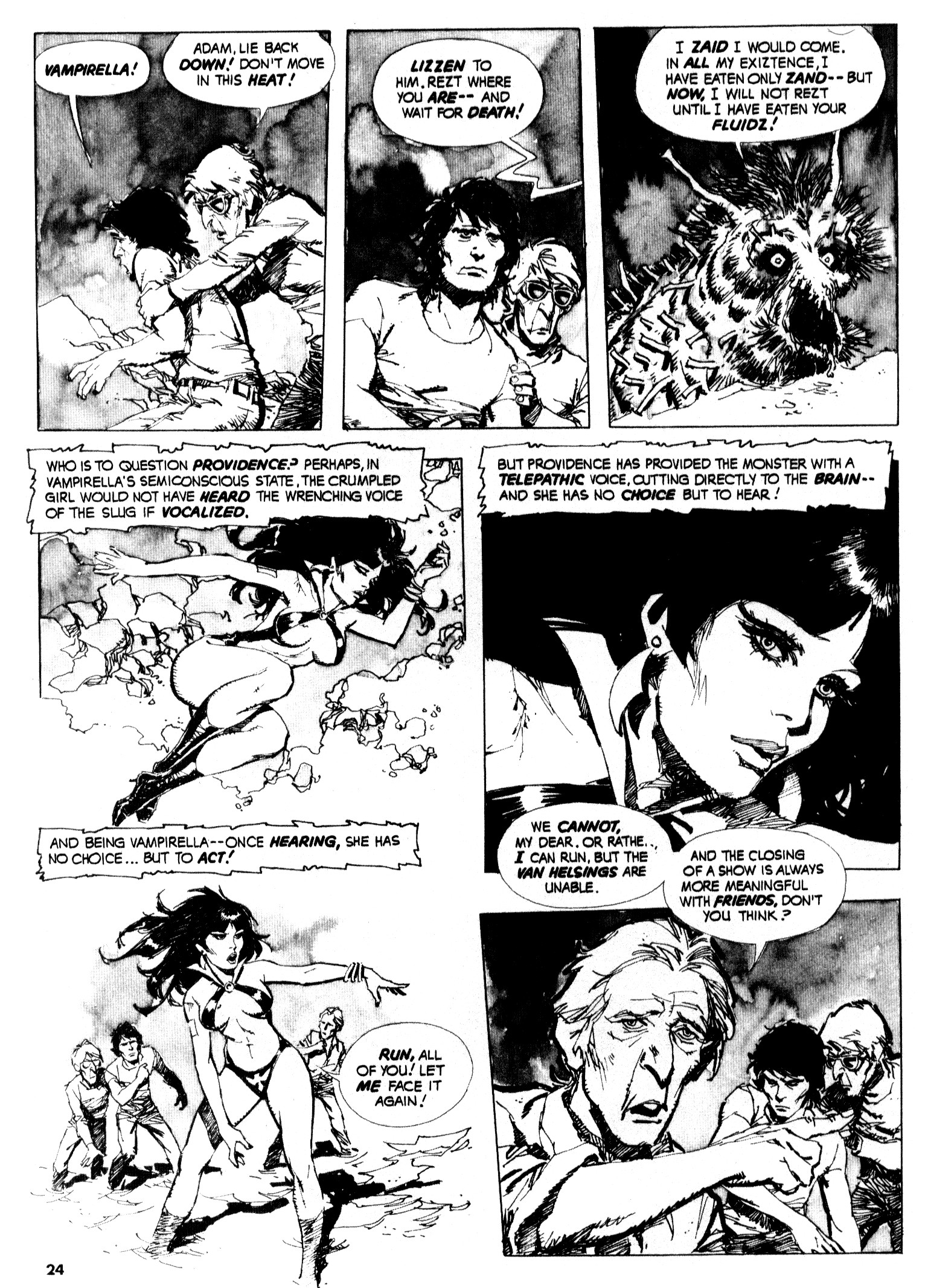 Read online Vampirella (1969) comic -  Issue #21 - 24