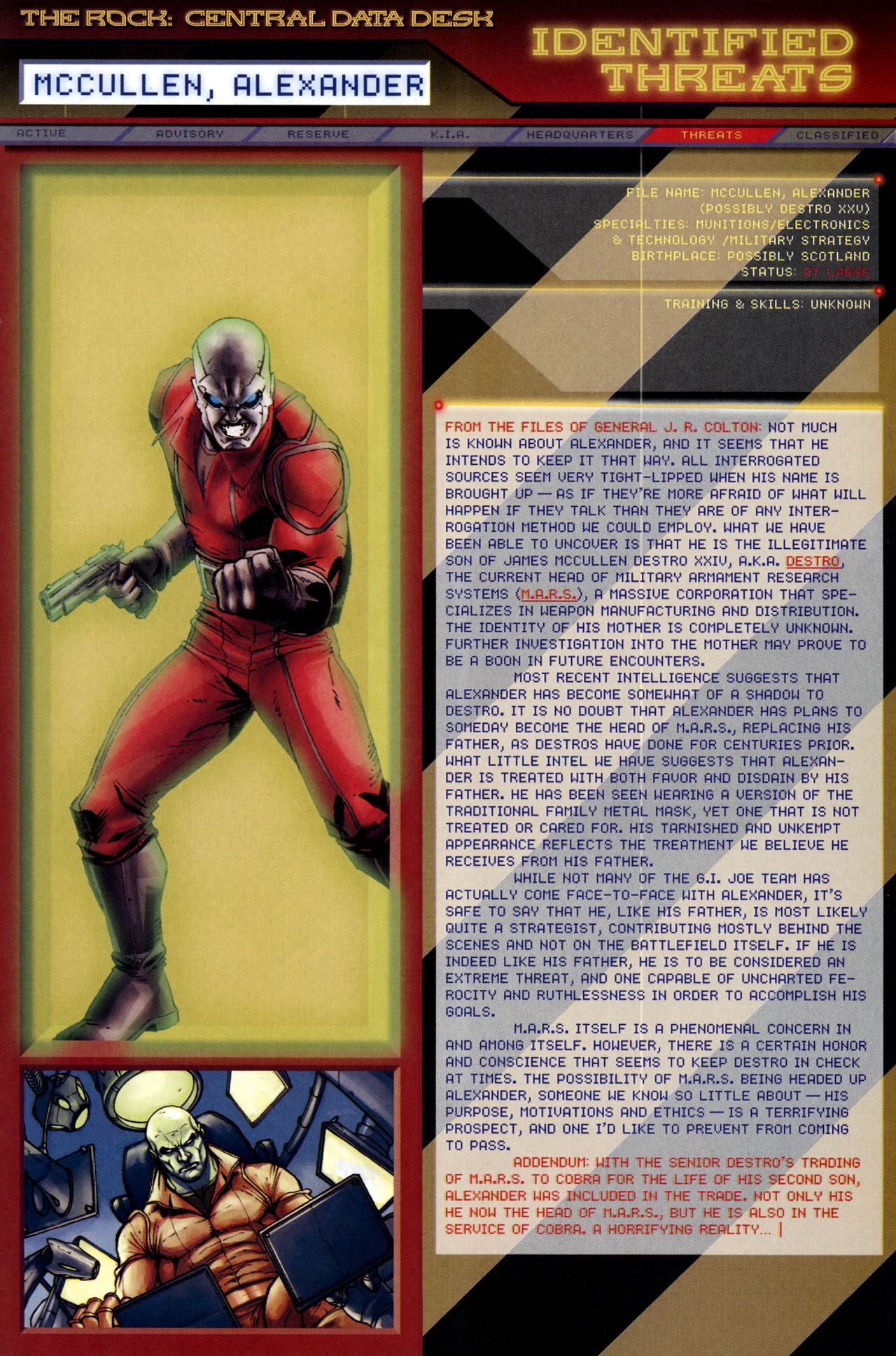 Read online G.I. Joe: Data Desk Handbook comic -  Issue #2 - 38