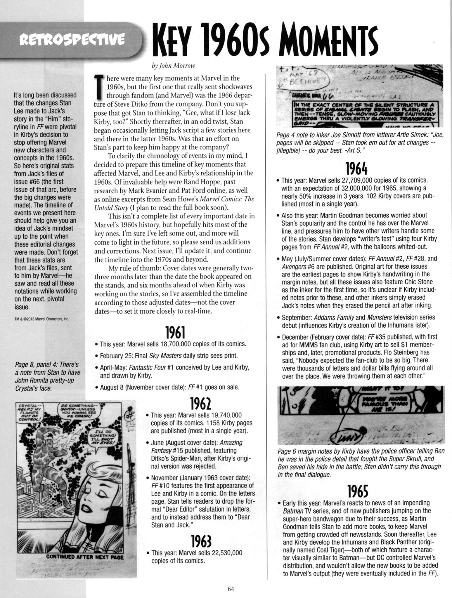Read online The Jack Kirby Collector comic -  Issue #60 - 68