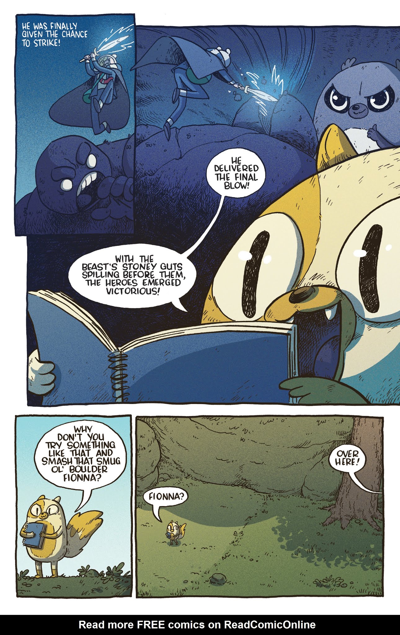 Read online Free Comic Book Day 2018 comic -  Issue # Adventure Time with Fionna and Cake - 9