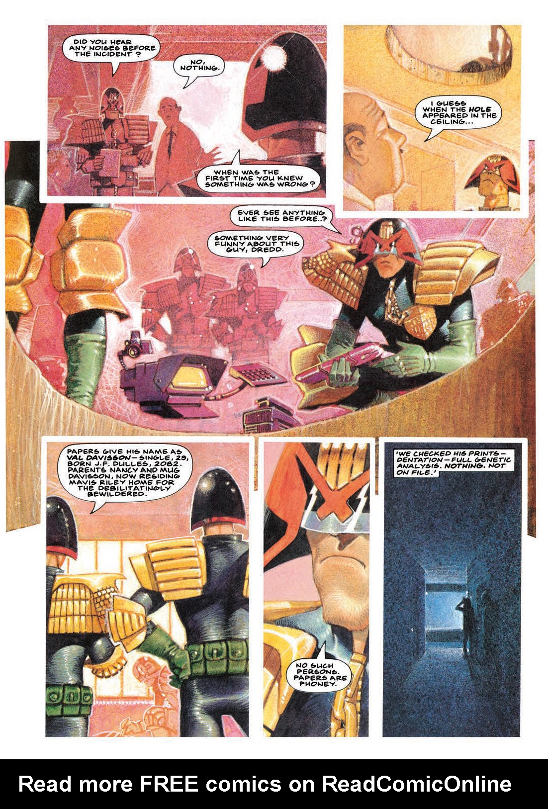 Read online Judge Dredd: The Restricted Files comic -  Issue # TPB 3 - 36