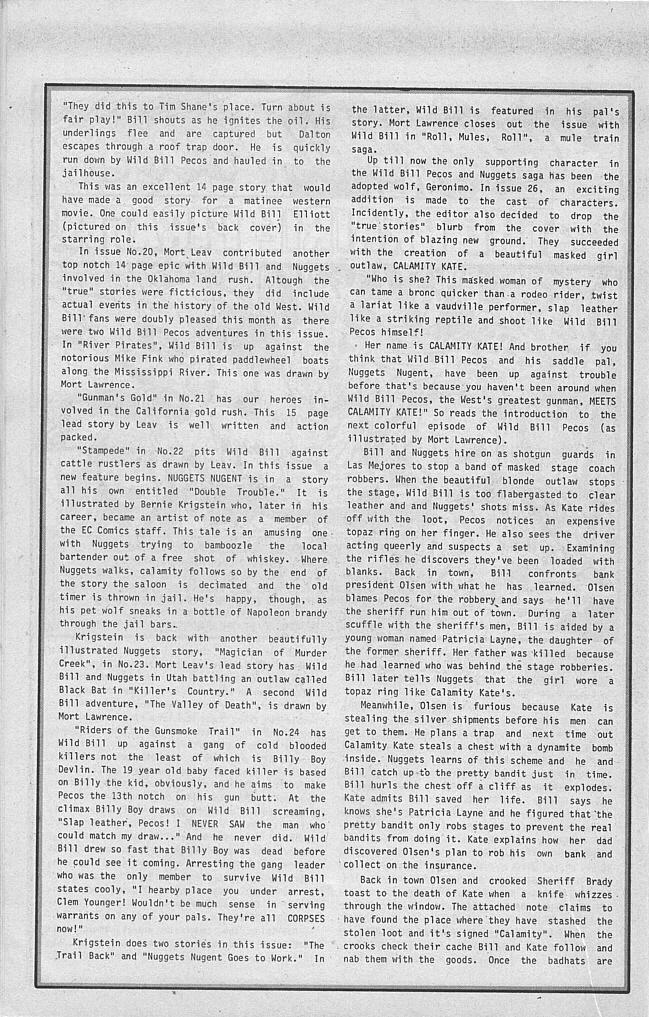 Read online Wild Bill Pecos Western comic -  Issue # Full - 30