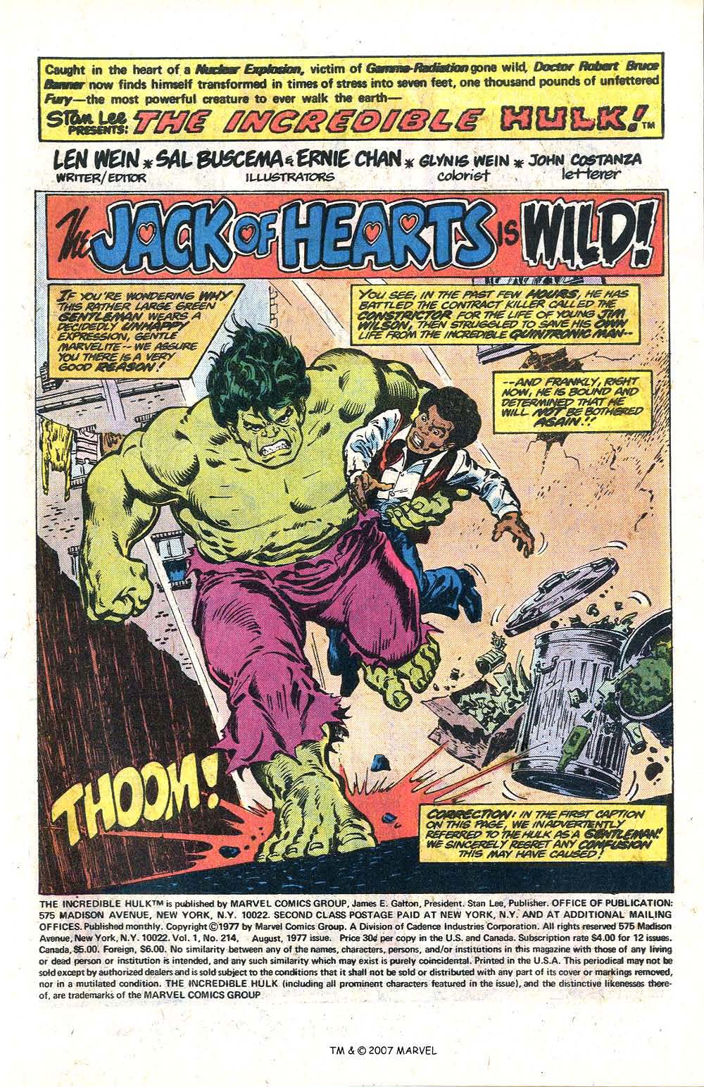 Read online The Incredible Hulk (1968) comic -  Issue #214 - 3