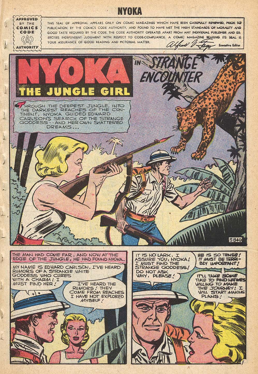 Read online Nyoka the Jungle Girl (1955) comic -  Issue #18 - 3