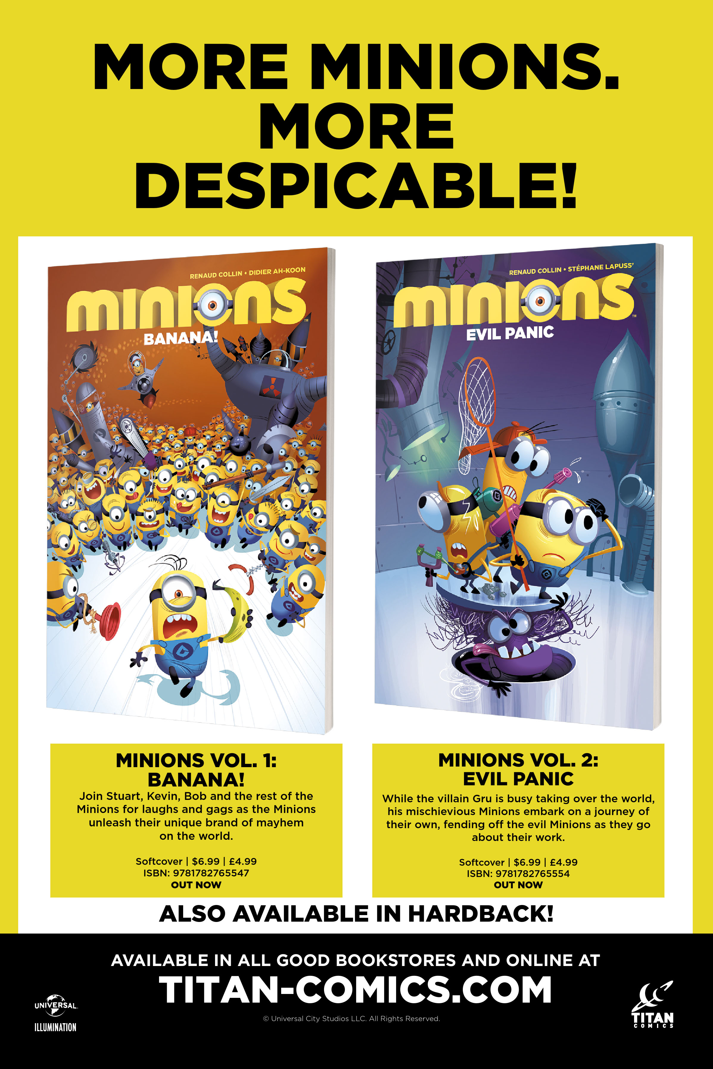 Read online Minions: Super Banana Games! comic -  Issue # Full - 2