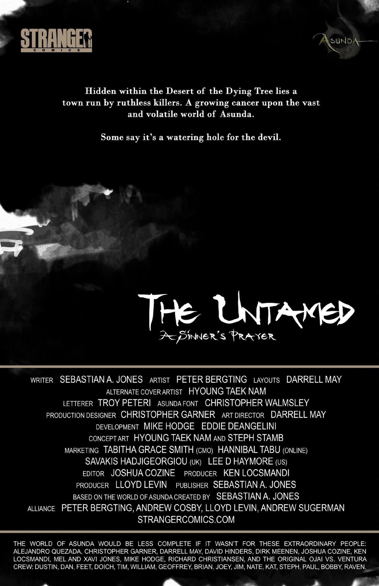 Read online The Untamed: A Sinner's Prayer comic -  Issue #1 - 3