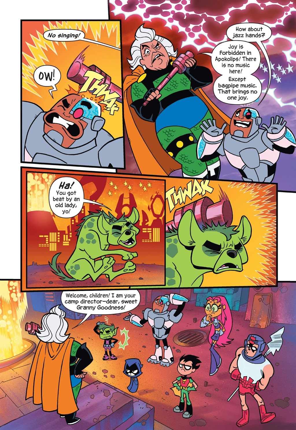 Read online Teen Titans Go! To Camp comic -  Issue # _TPB - 30