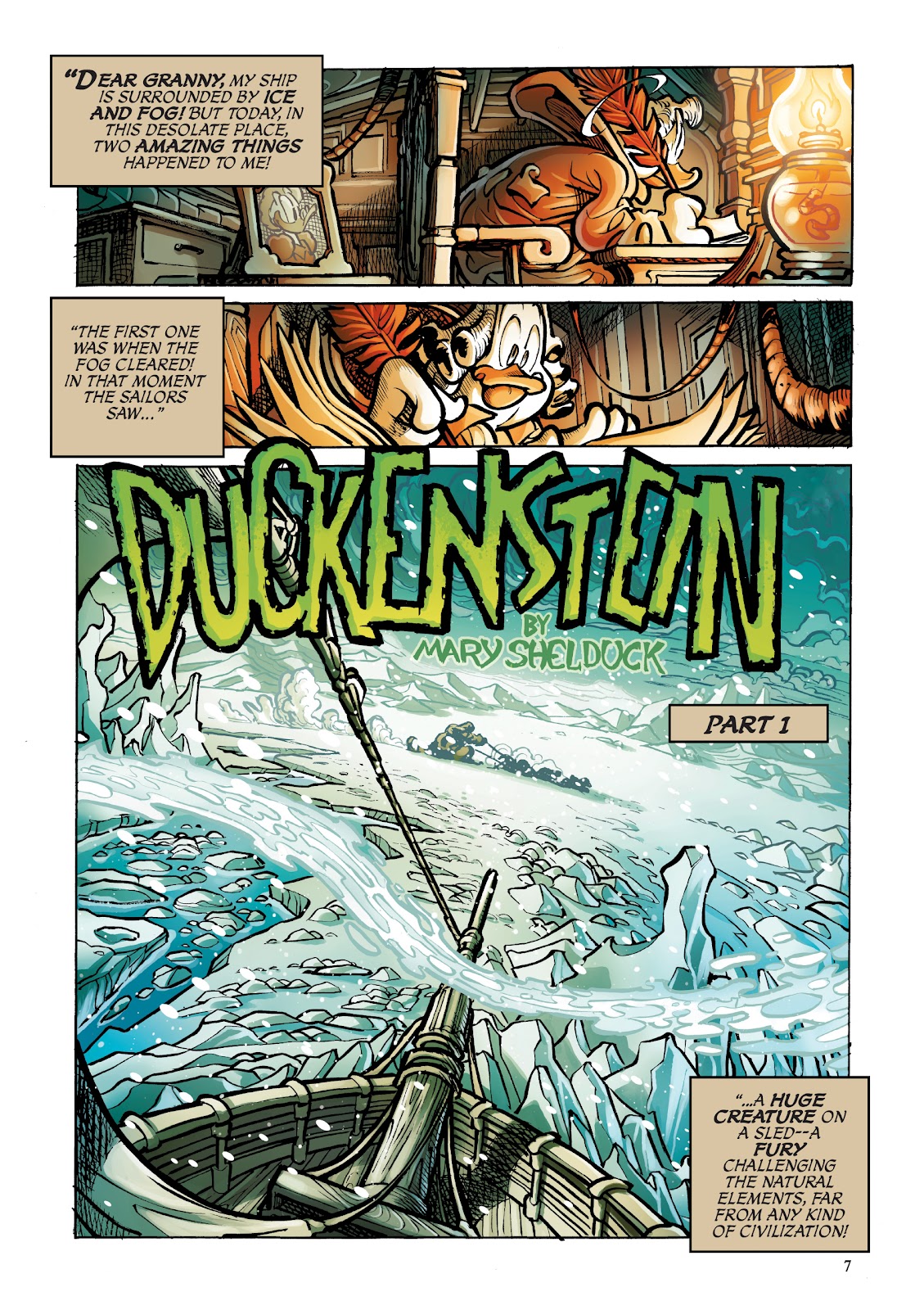 Disney Frankenstein, Starring Donald Duck issue TPB - Page 7