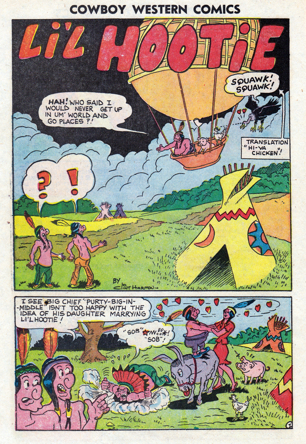 Read online Cowboy Western Comics (1948) comic -  Issue #37 - 26
