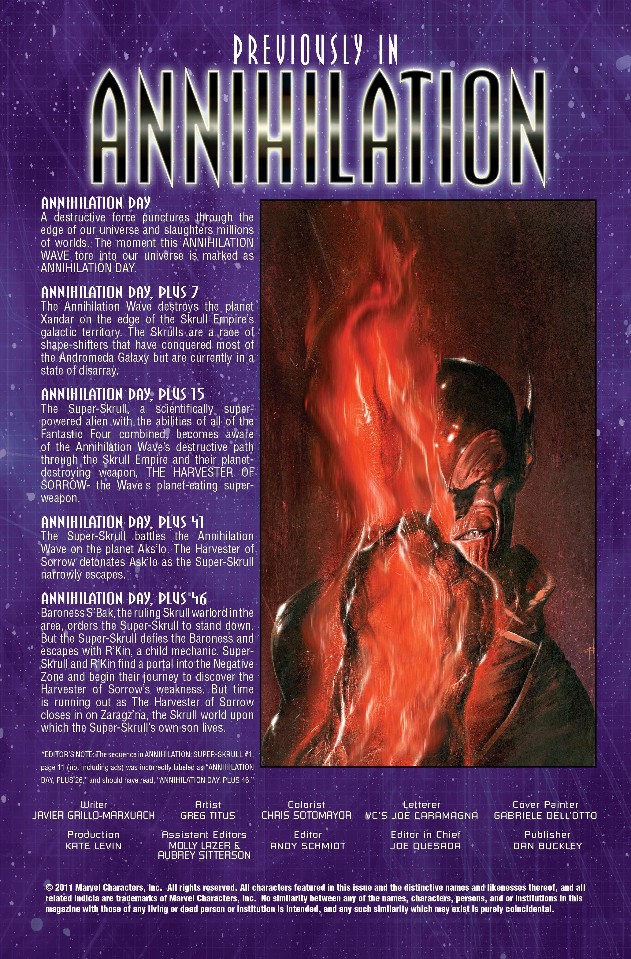 Read online Annihilation: Super-Skrull comic -  Issue #2 - 2