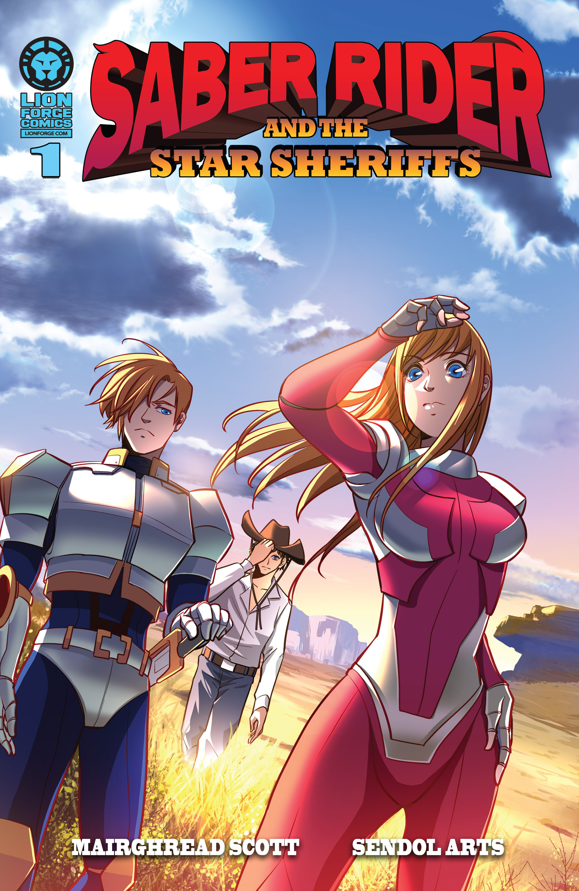 Read online Saber Rider and the Star Sheriffs comic -  Issue #1 - 1