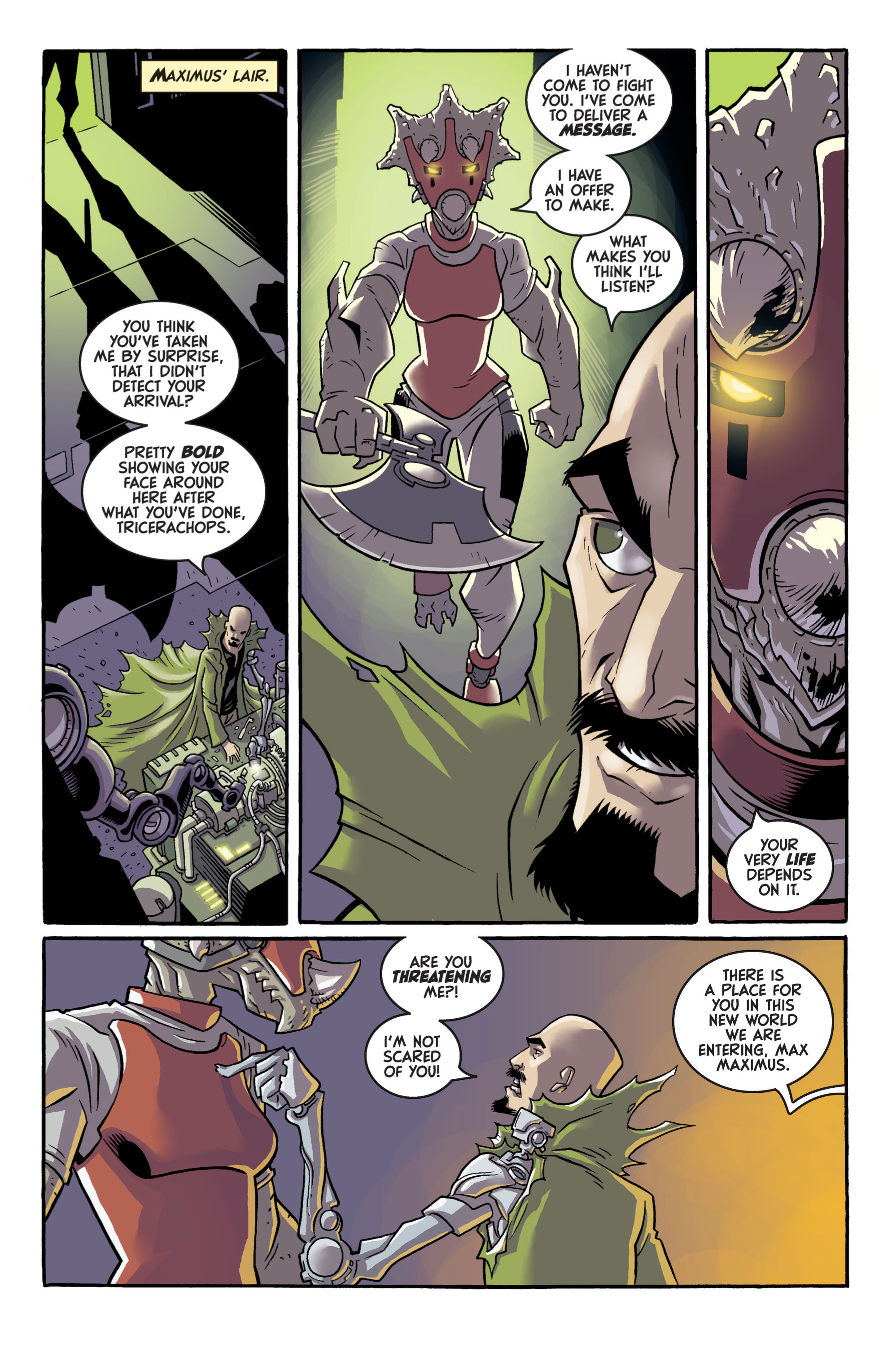 Read online Super Dinosaur (2011) comic -  Issue #2 - 8