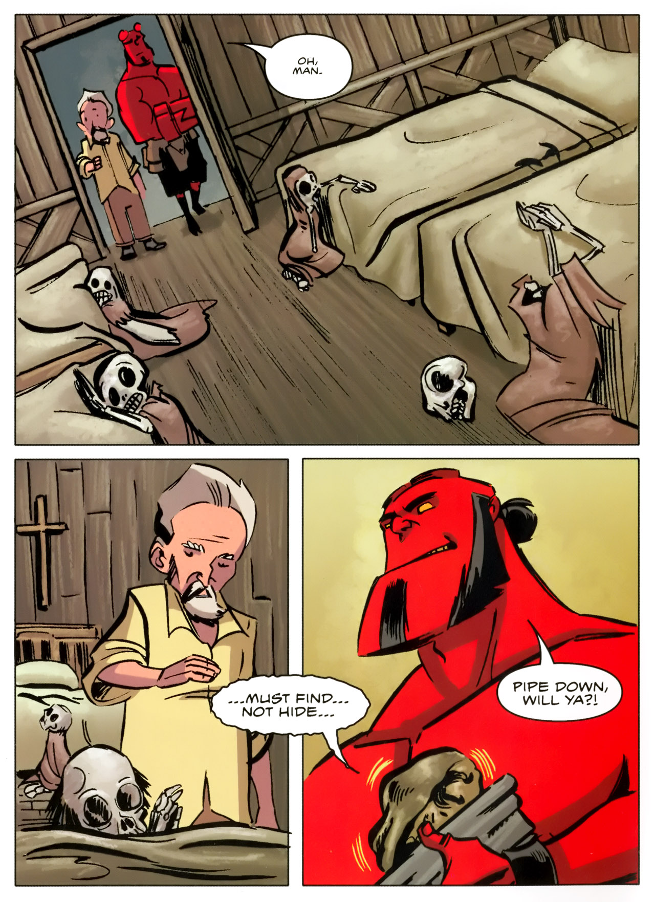 Read online Hellboy Animated: The Menagerie comic -  Issue # TPB - 34
