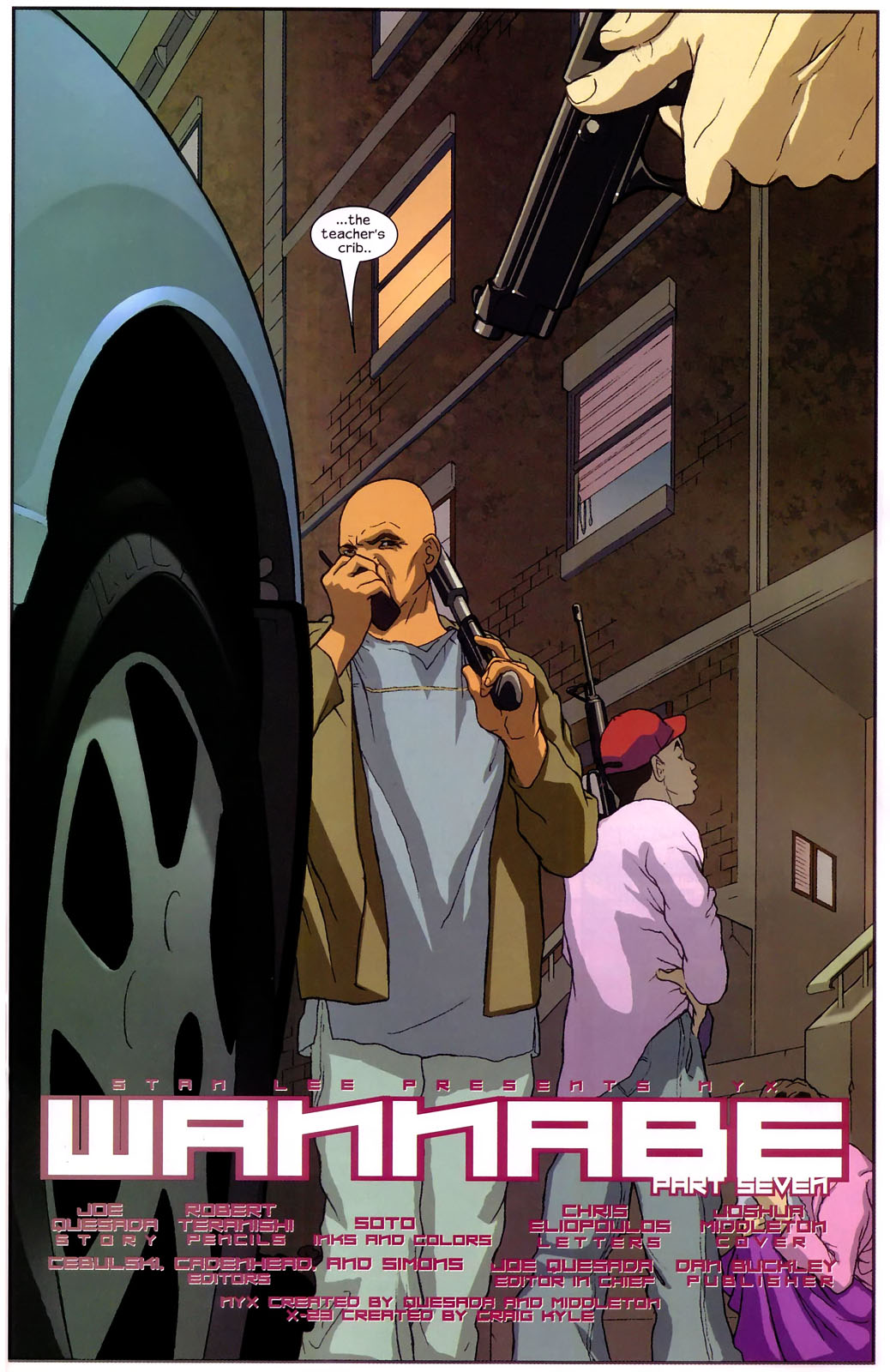 Read online NYX comic -  Issue #7 - 12