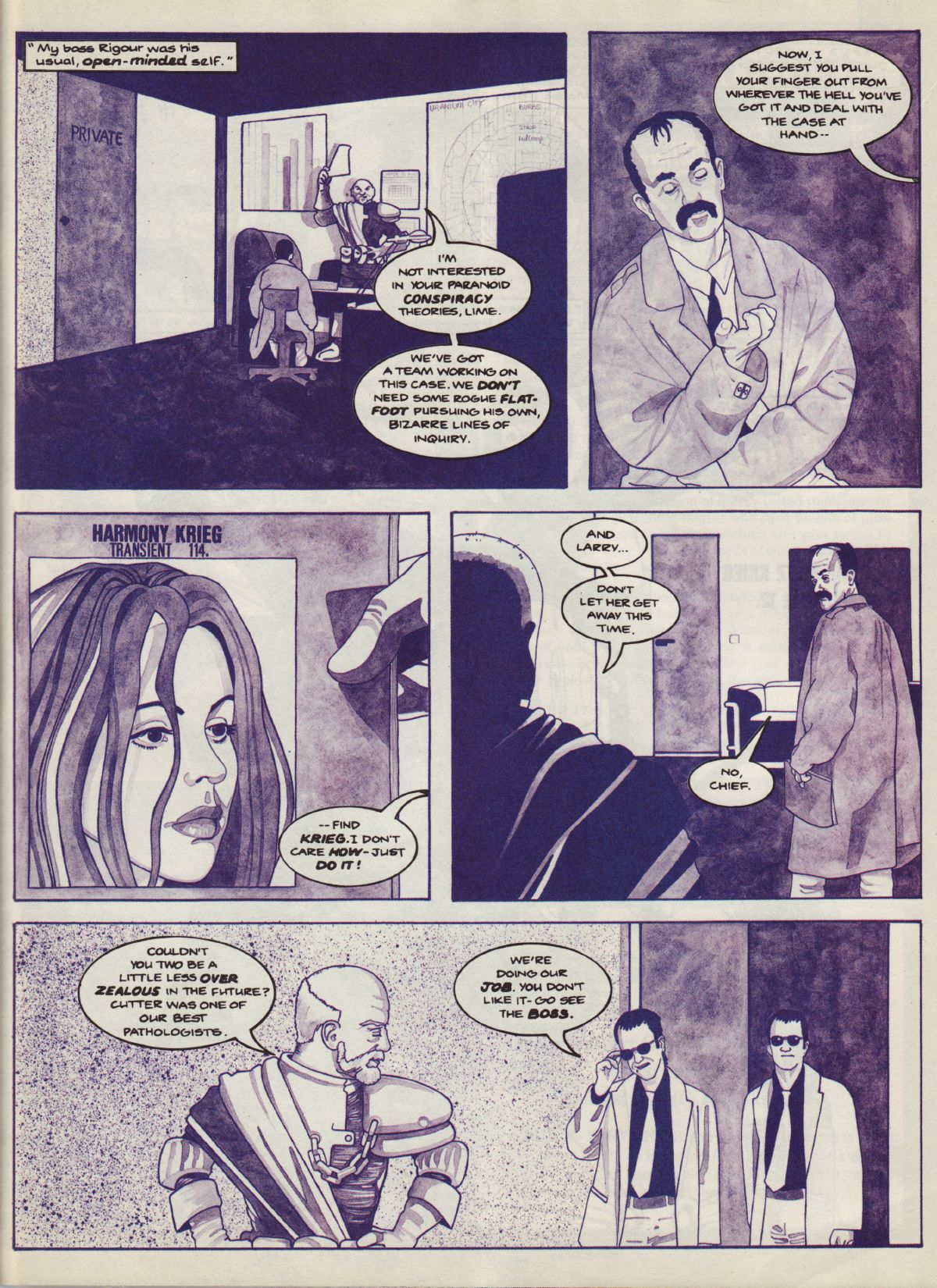 Read online Judge Dredd Megazine (vol. 3) comic -  Issue #1 - 18