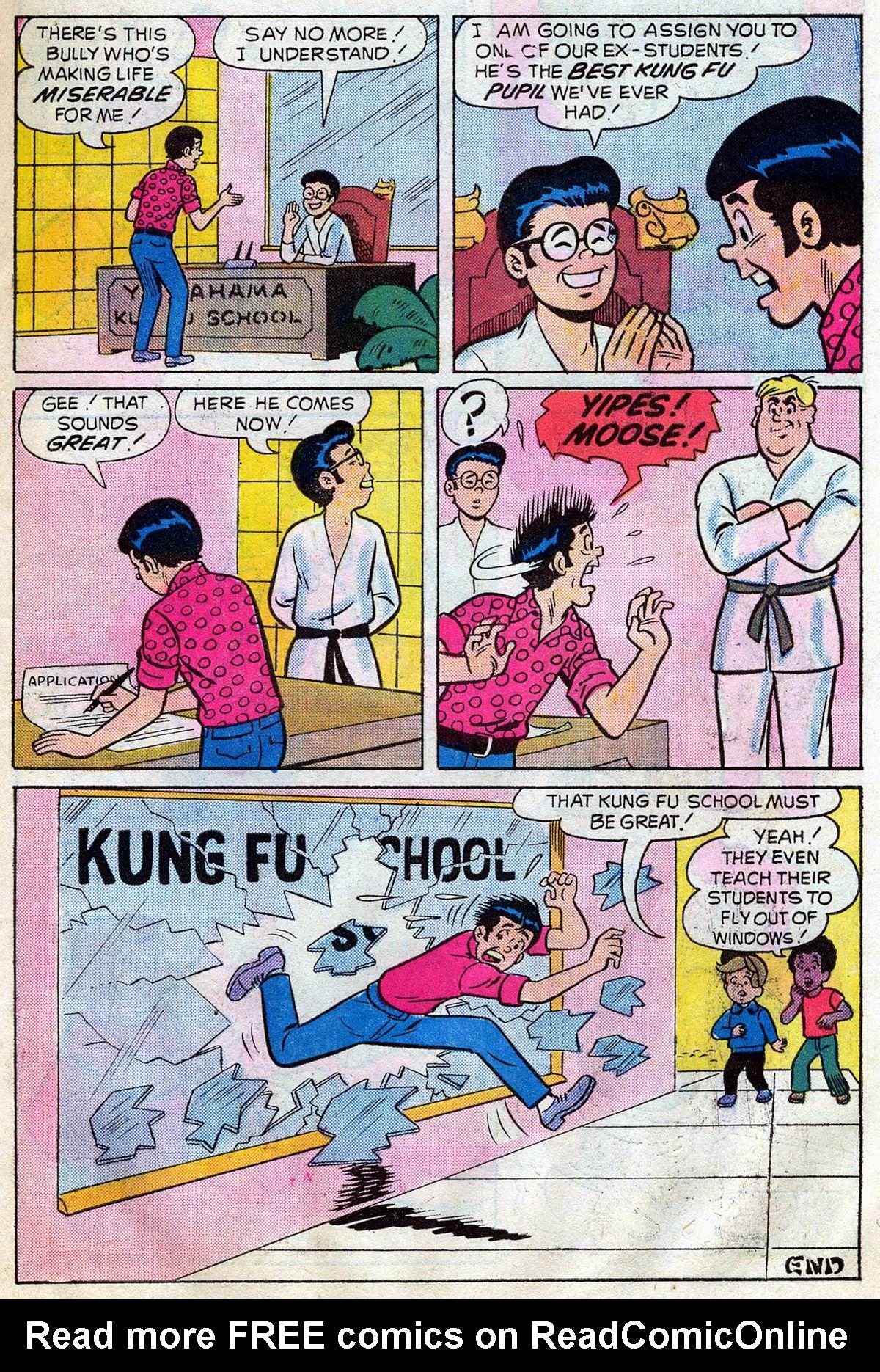 Read online Reggie and Me (1966) comic -  Issue #80 - 6