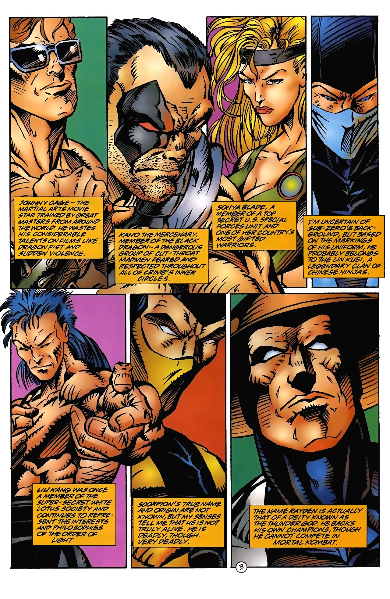 Read online Mortal Kombat (1994) comic -  Issue #0 - 12