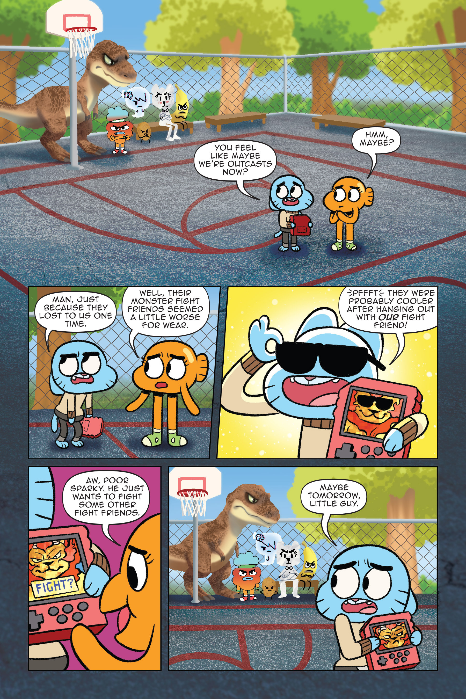 Read online The Amazing World of Gumball: Cheat Code comic -  Issue # Full - 59