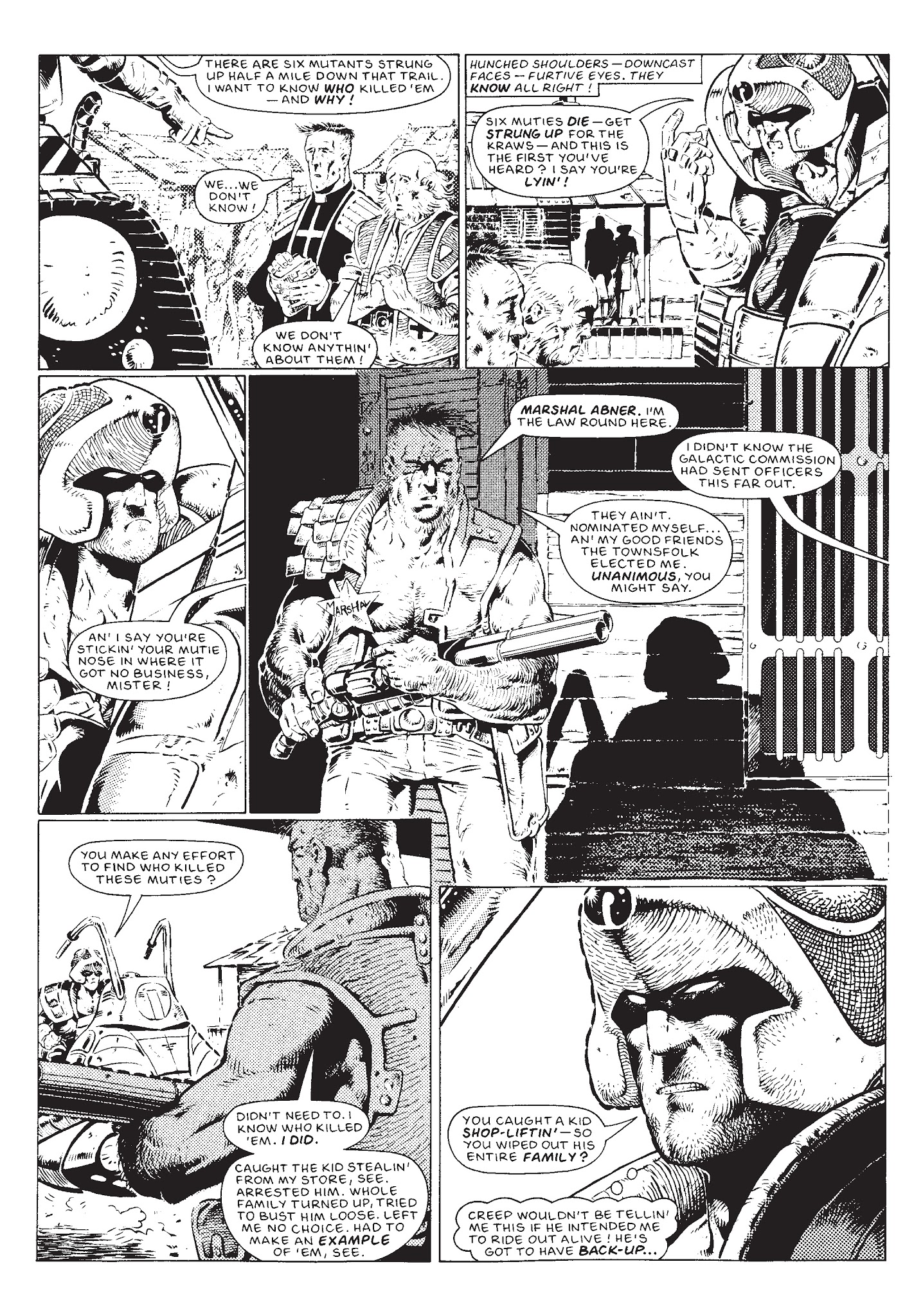 Read online Strontium Dog: The Final Solution comic -  Issue # TPB - 172