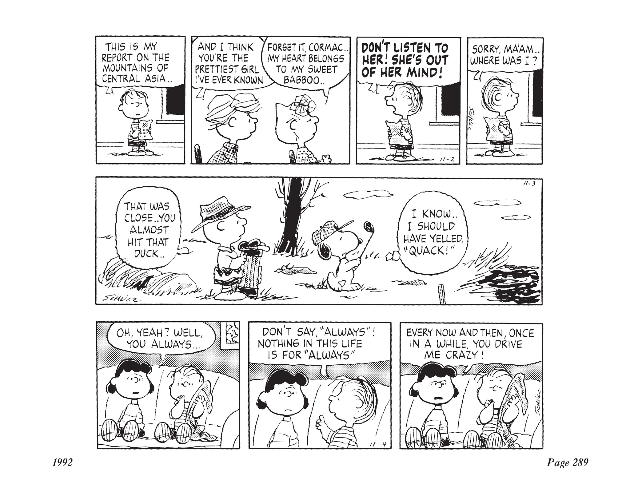 Read online The Complete Peanuts comic -  Issue # TPB 21 - 303